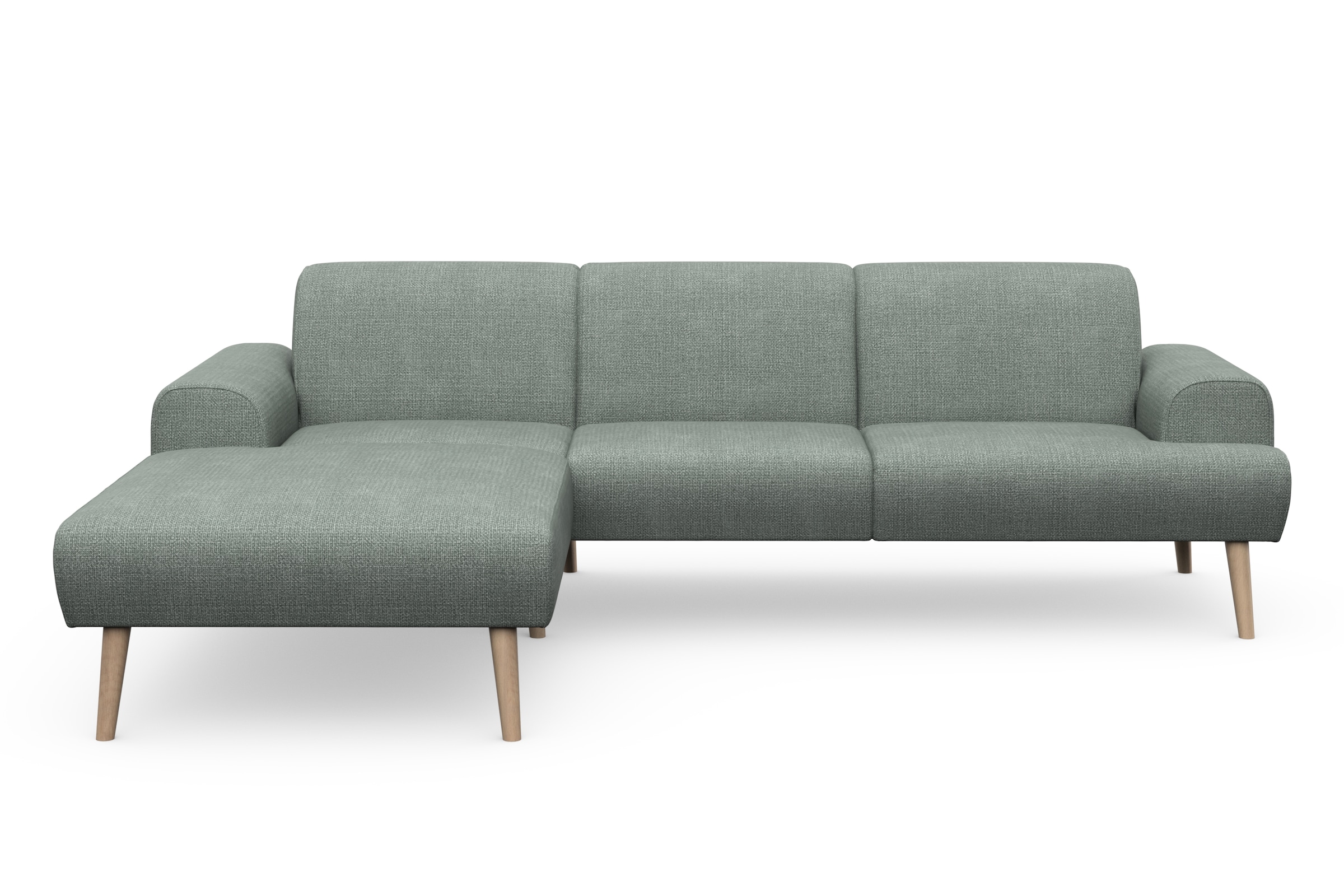 andas Ecksofa "Swift Scandic Design, Federkern für hohen Sitzkomfort, L-For günstig online kaufen