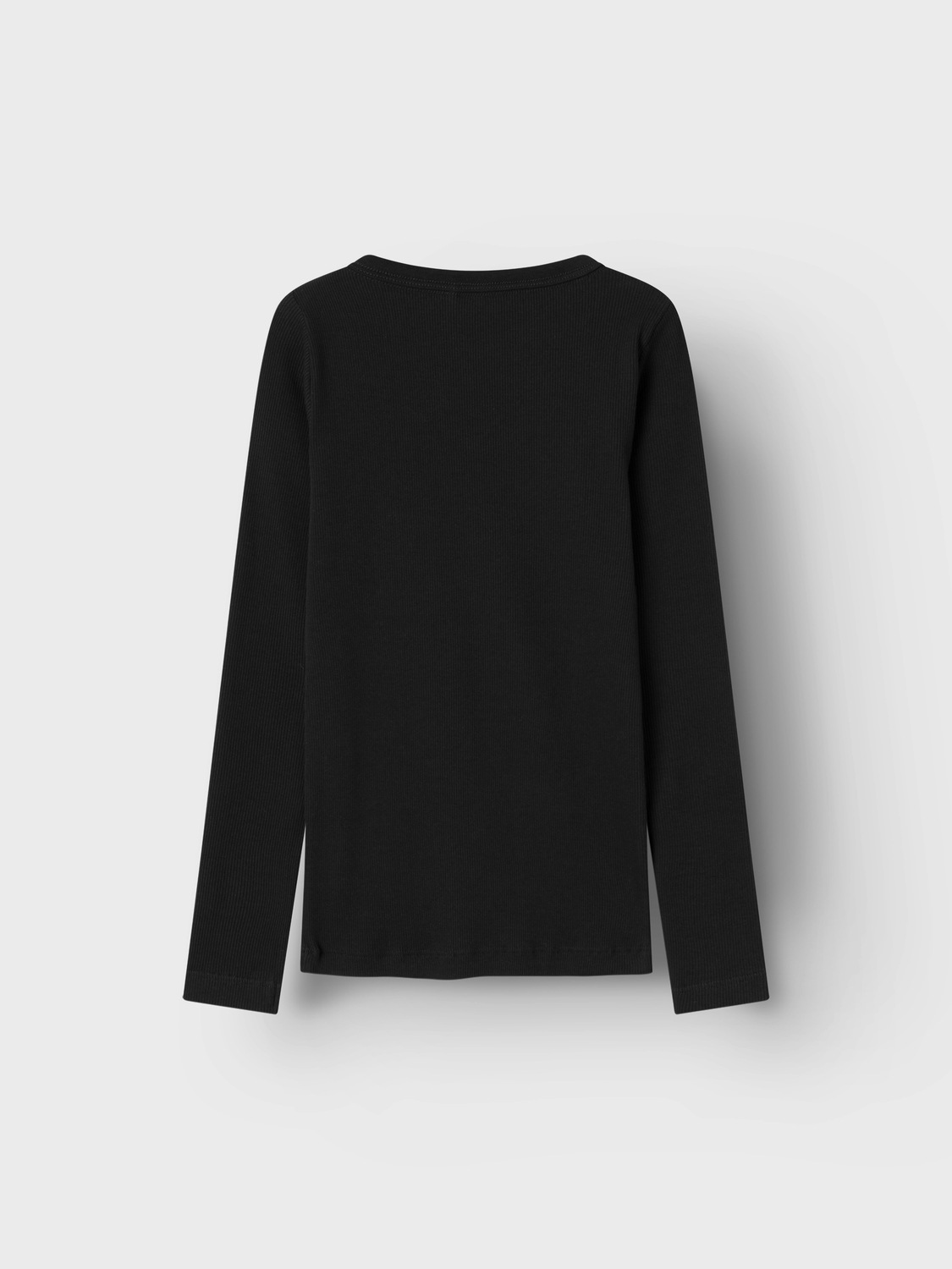 Name It Langarmshirt »NKFNAKAL LS TOP NOOS«, in Basic-Form und leicht gerippter Qualität