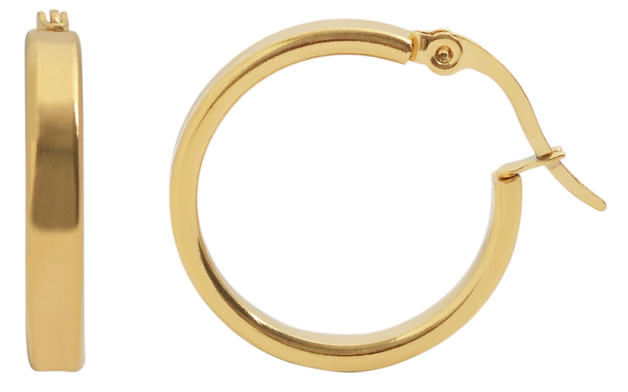 Adelia´s Paar Creolen "Damen Ohrringe – Creole aus Edelstahl" Ein kleines G günstig online kaufen