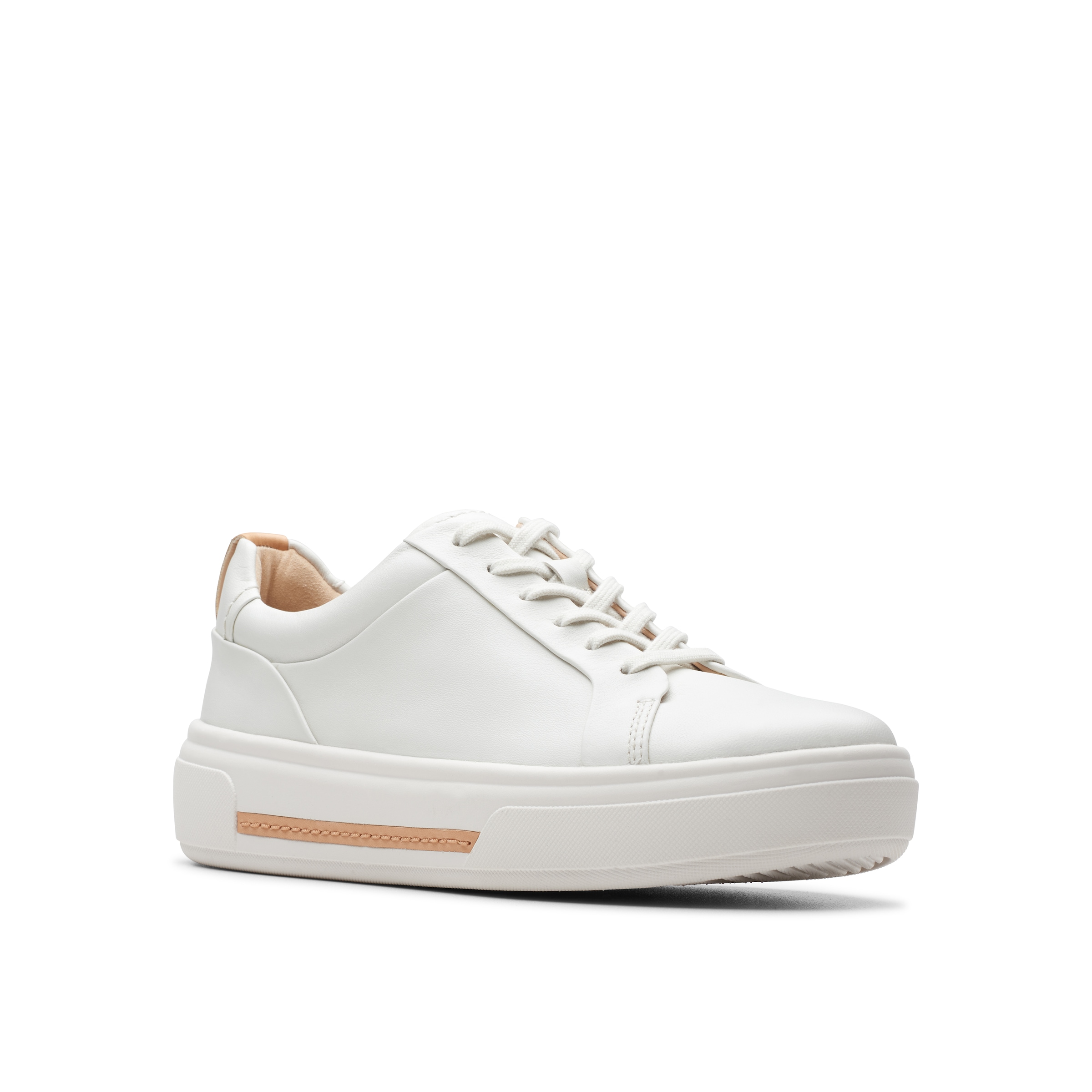 Clarks Schnürschuh »Hollyhock Walk«, Plateauschuh, Halbschuh, Sneaker mit modischer Laufsohle
