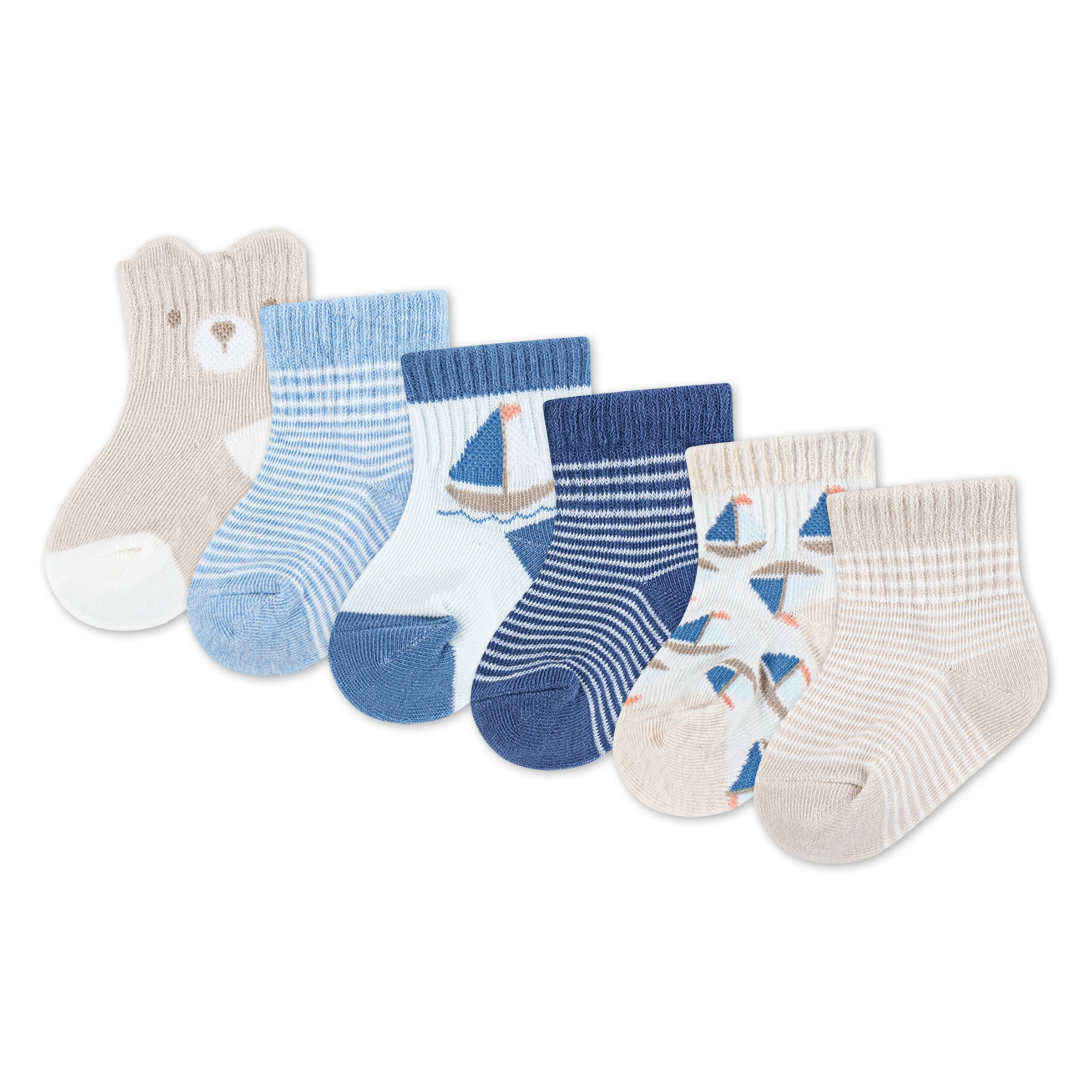HUGGIES babywear Socken "HGHB 6PK SOCK" Packung, 6 Paar tlg. mit Motiven günstig online kaufen