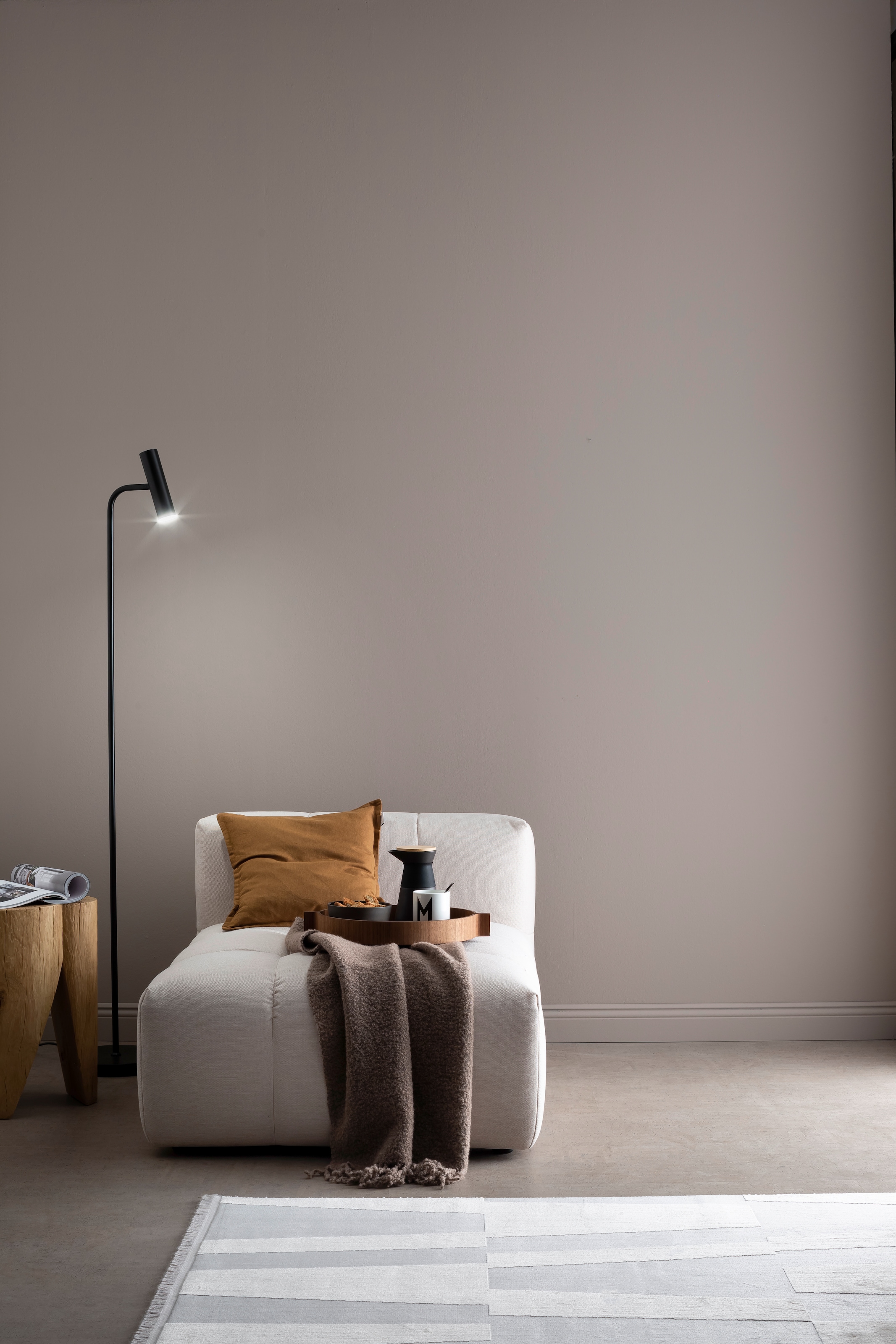 SCHÖNER WOHNEN-Kollektion Teppich »Magic 6104« rechteckig 7 mm Höhe Hoch Tief Struktur, mit Viskose, weich und glänzend