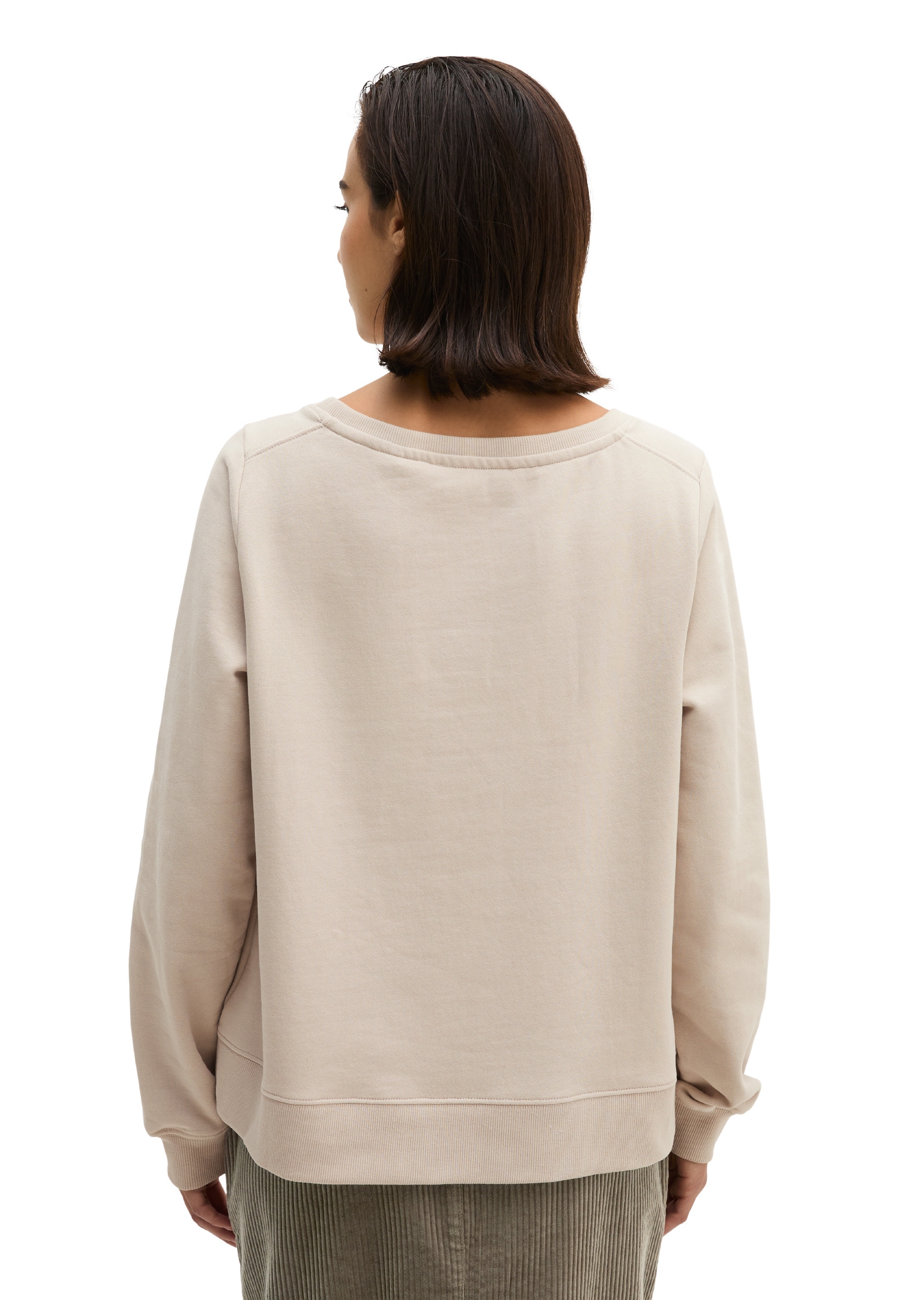 Marc O'Polo Sweatshirt »mit gepeachter Oberfläche«
