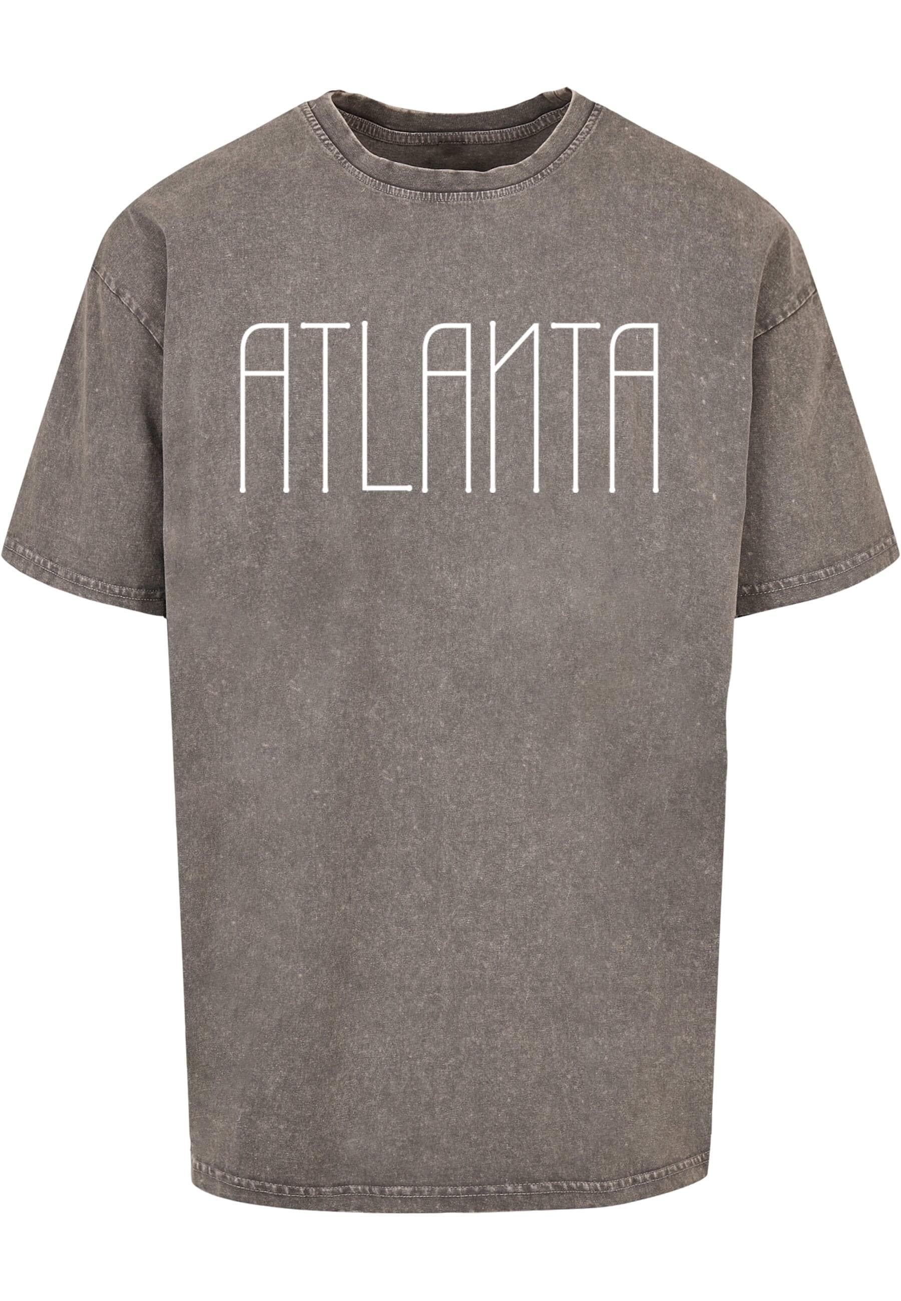 Merchcode T-Shirt "Merchcode Herren Atlanta X Acid Washed Heavy Oversize Te günstig online kaufen