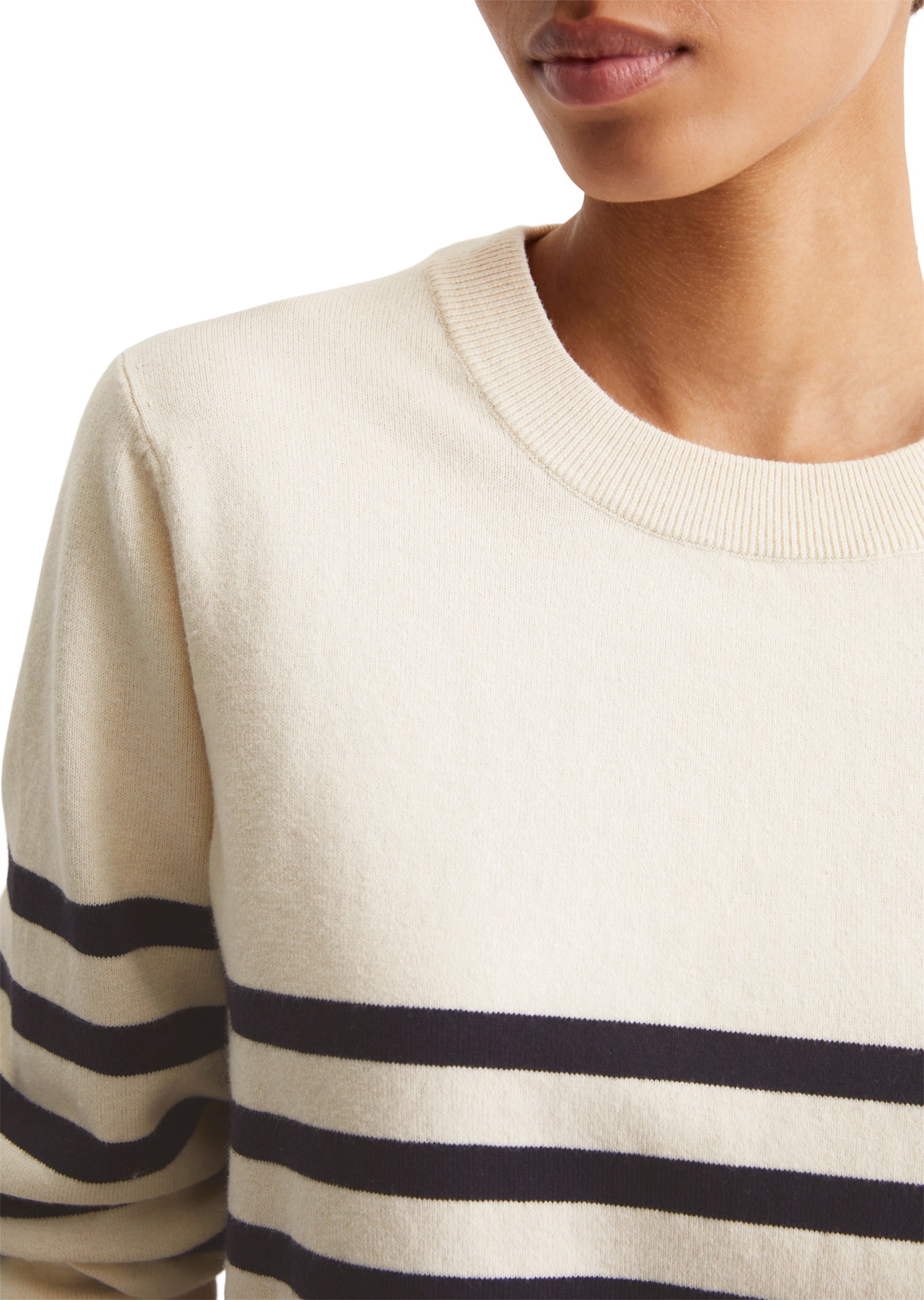 Marc O'Polo DENIM Strickpullover »aus Soft Cotton Stretch«