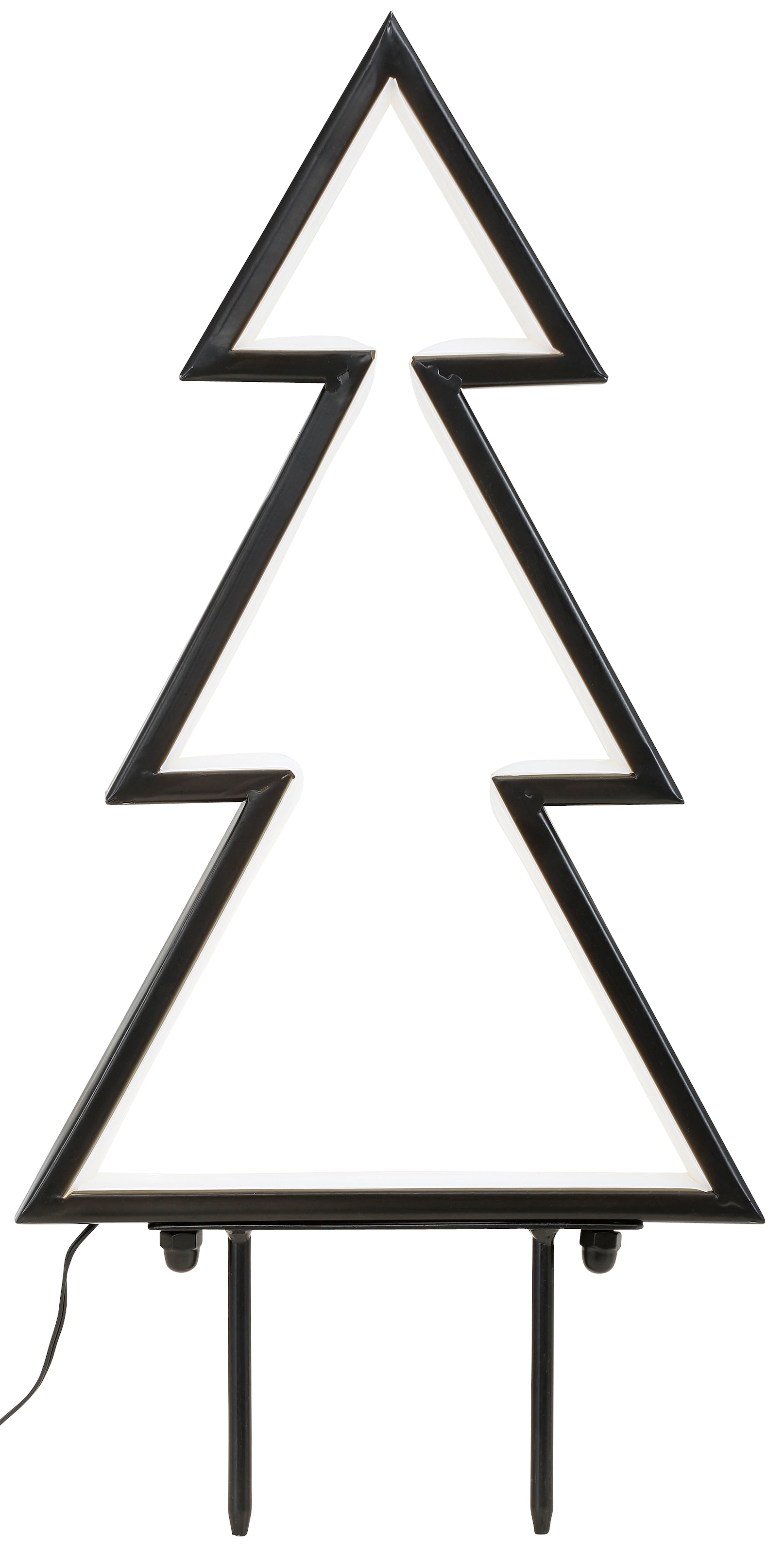 BONETTI LED Baum "Tanne" Warmweiß aus Kunststoff und Metall, Weihnachtsdeko günstig online kaufen