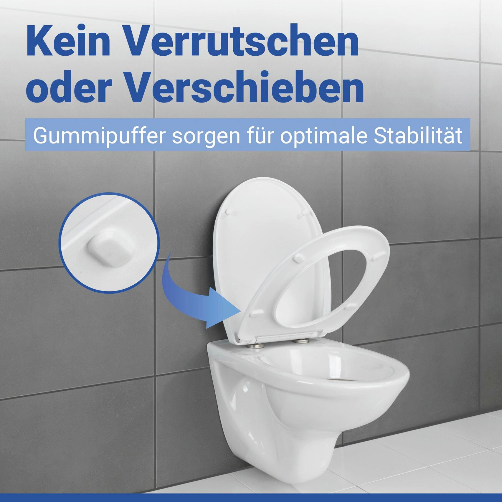 WENKO WC-Sitz »Yak« mit Softclose, aus Thermoplast