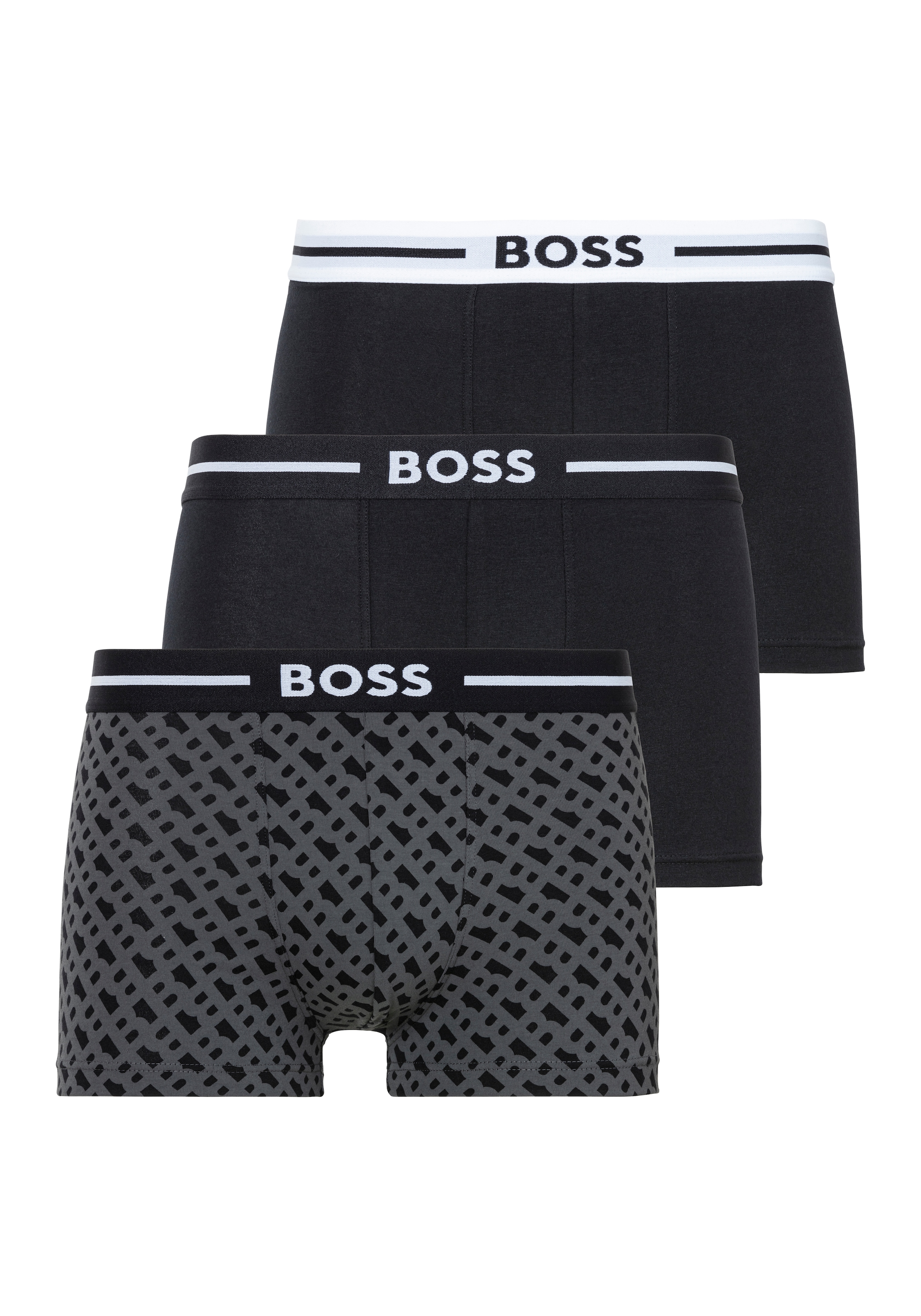 BOSS Trunk »Trunk 3P Bold Design«, (Packung, 3 St., 3er), mit BOSS Schriftzug