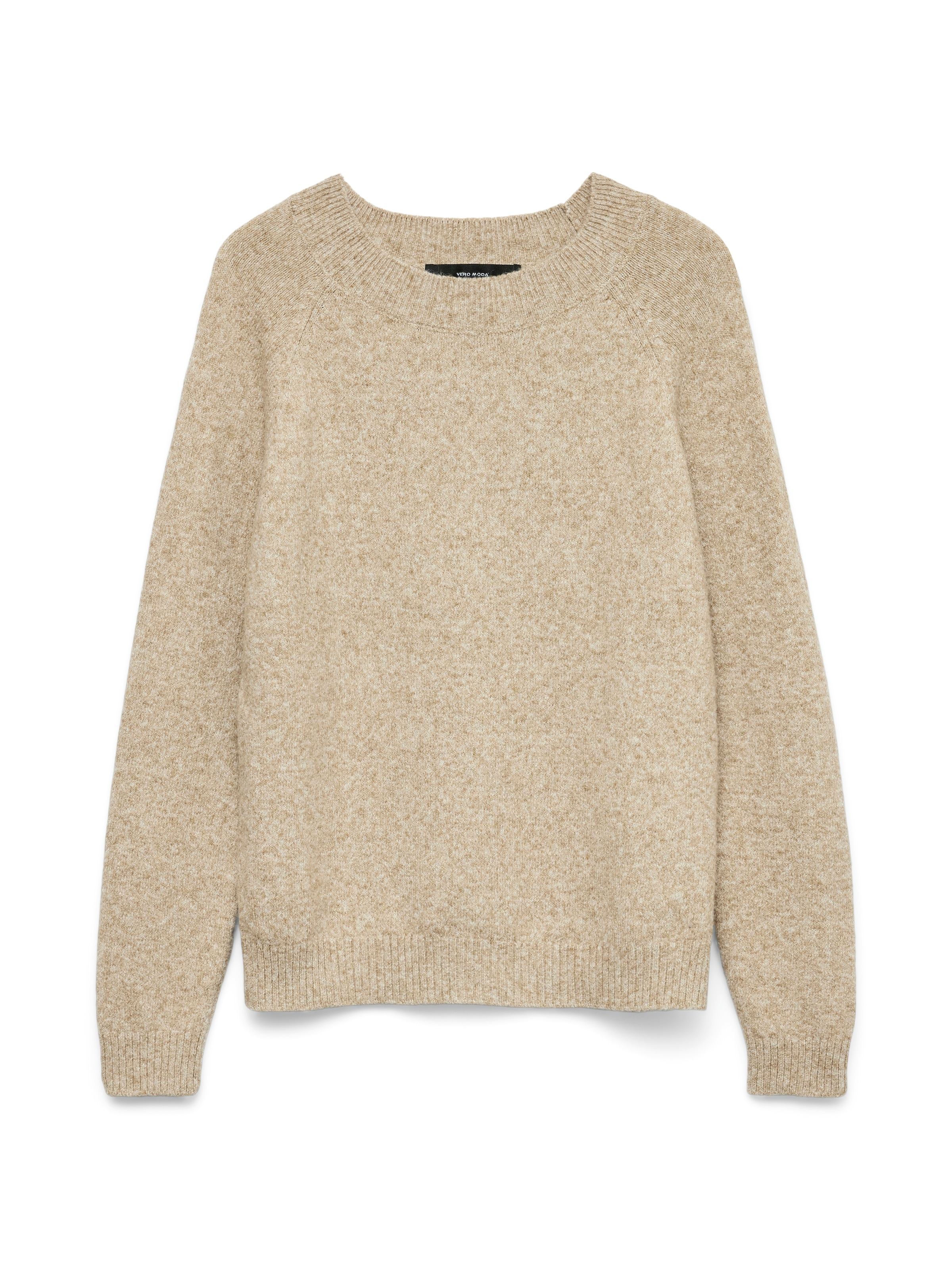Vero Moda Rundhalspullover »VMDOFFY« in melierter Optik