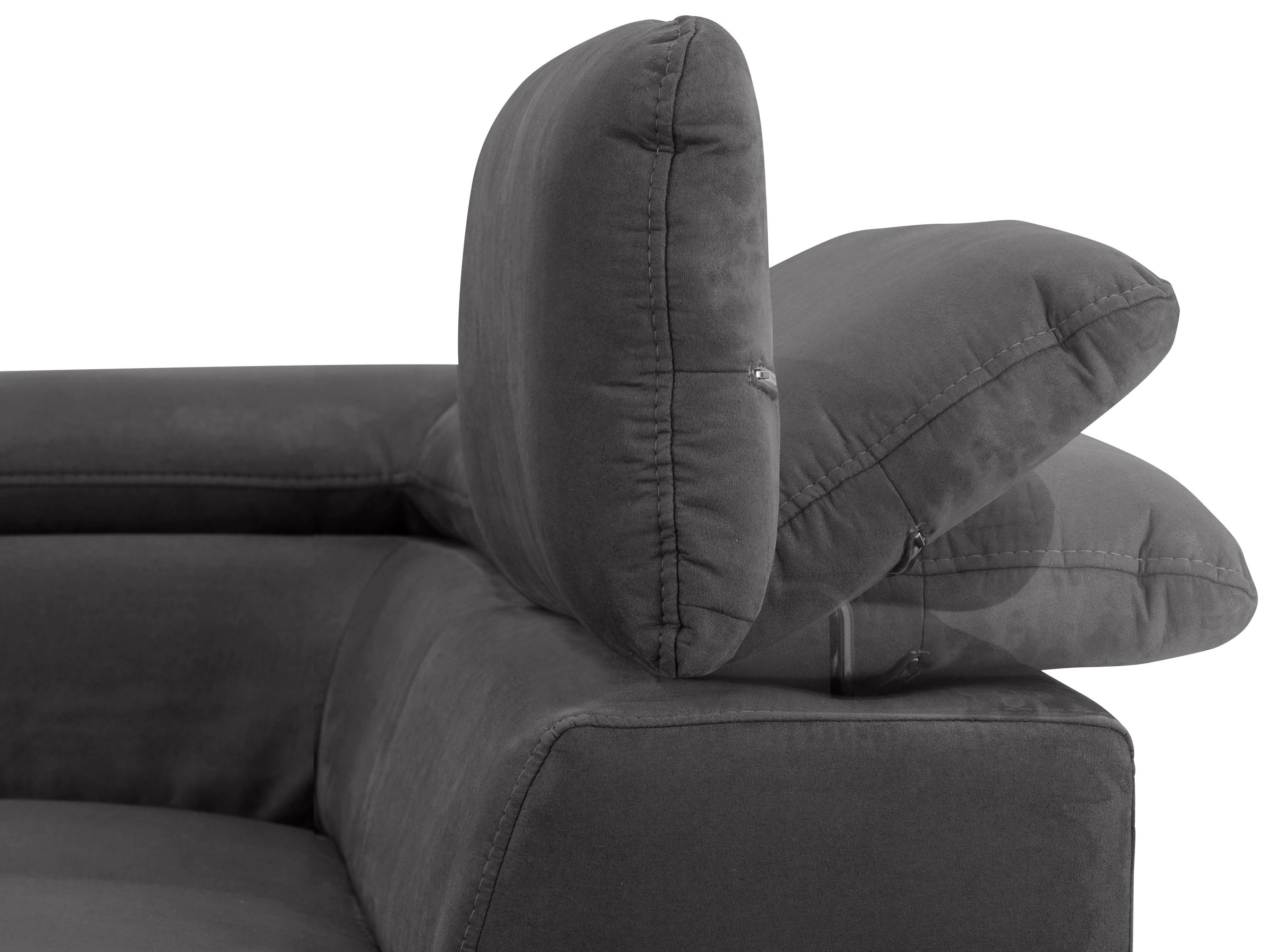 Home affaire Wohnlandschaft »Alberto U-Form«, mit Kopfteilverstellung, wahlweise mit Bettfunktion