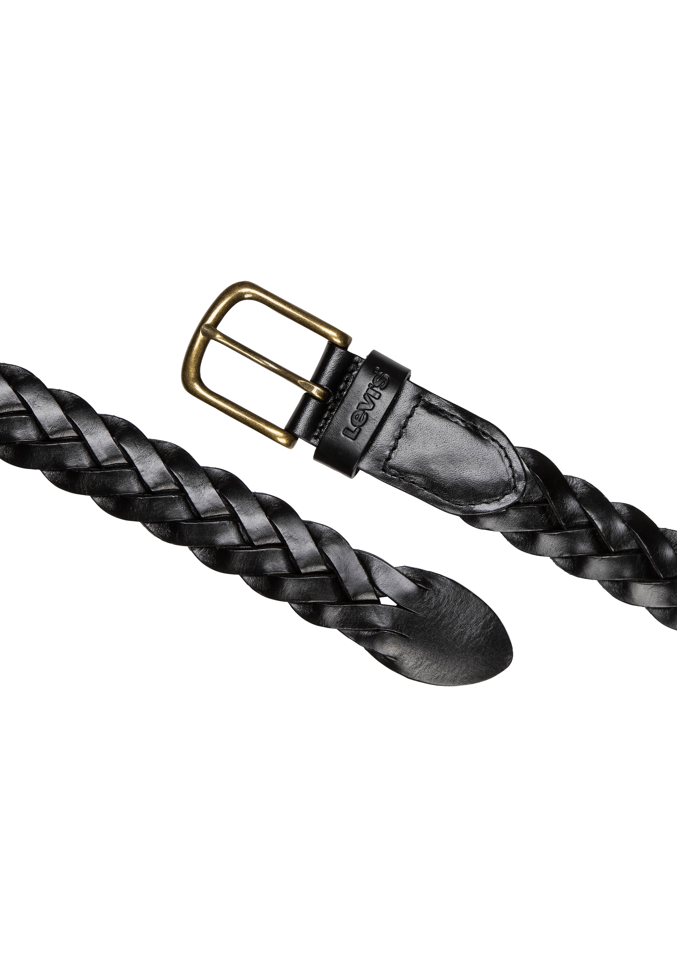 Levi's® Ledergürtel »LEATHER BRAID«, Unisex