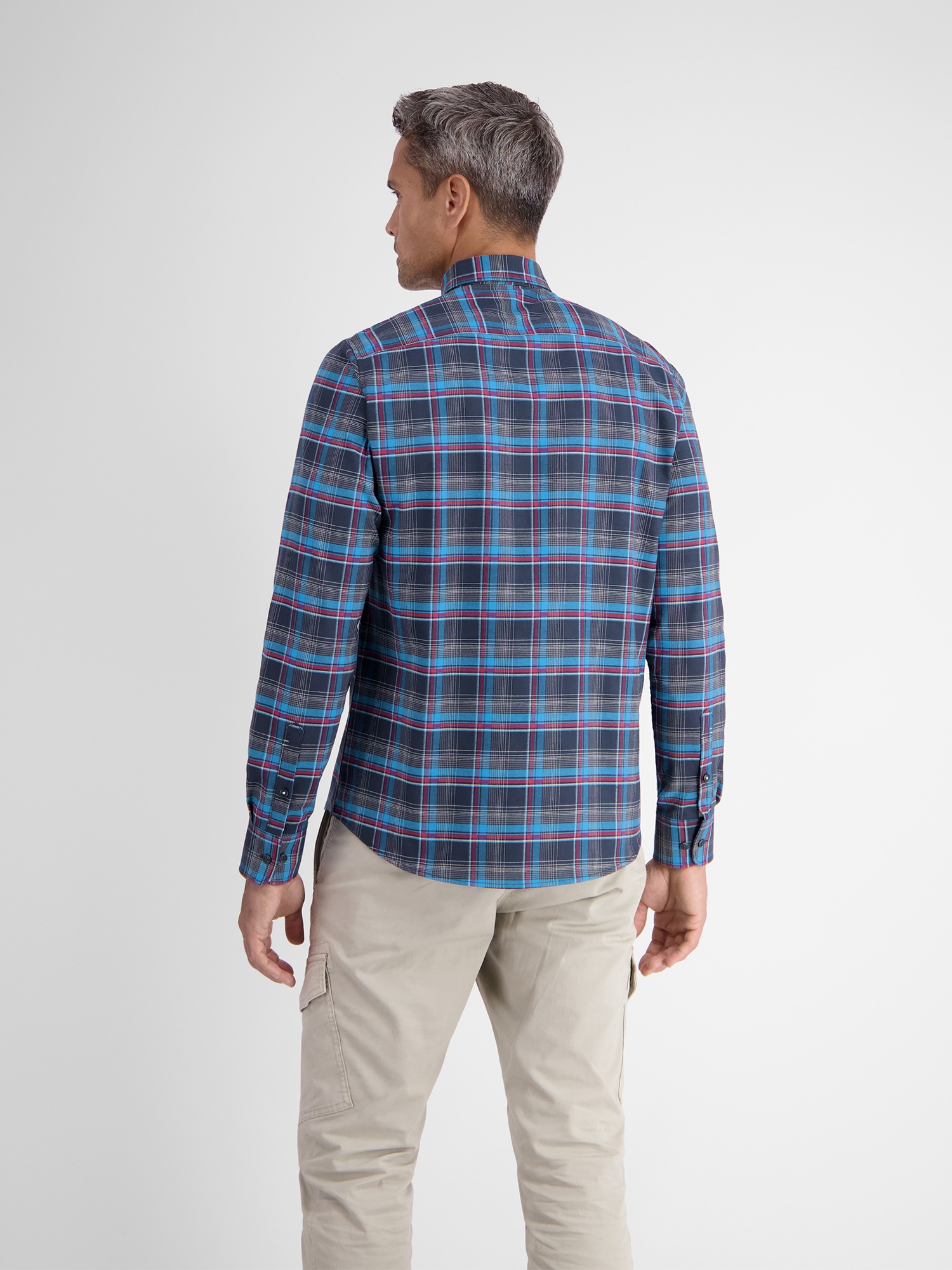 LERROS Langarmhemd "LERROS Langarmhemd, BIG FLANNELCHECK" günstig online kaufen