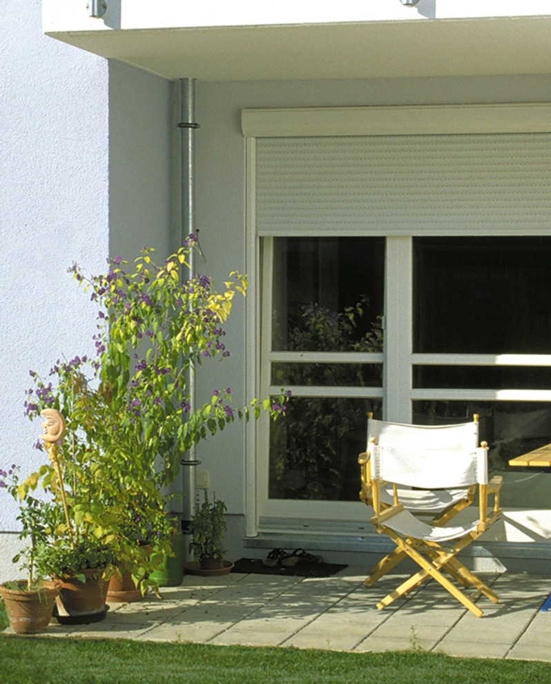 SCHELLENBERG Rollladenpanzer »Set für Fenster, Mini System für 40 mm Stahlrohrwelle«, PVC Jalousie, in verschiedenen Größen erhältlich, weiß