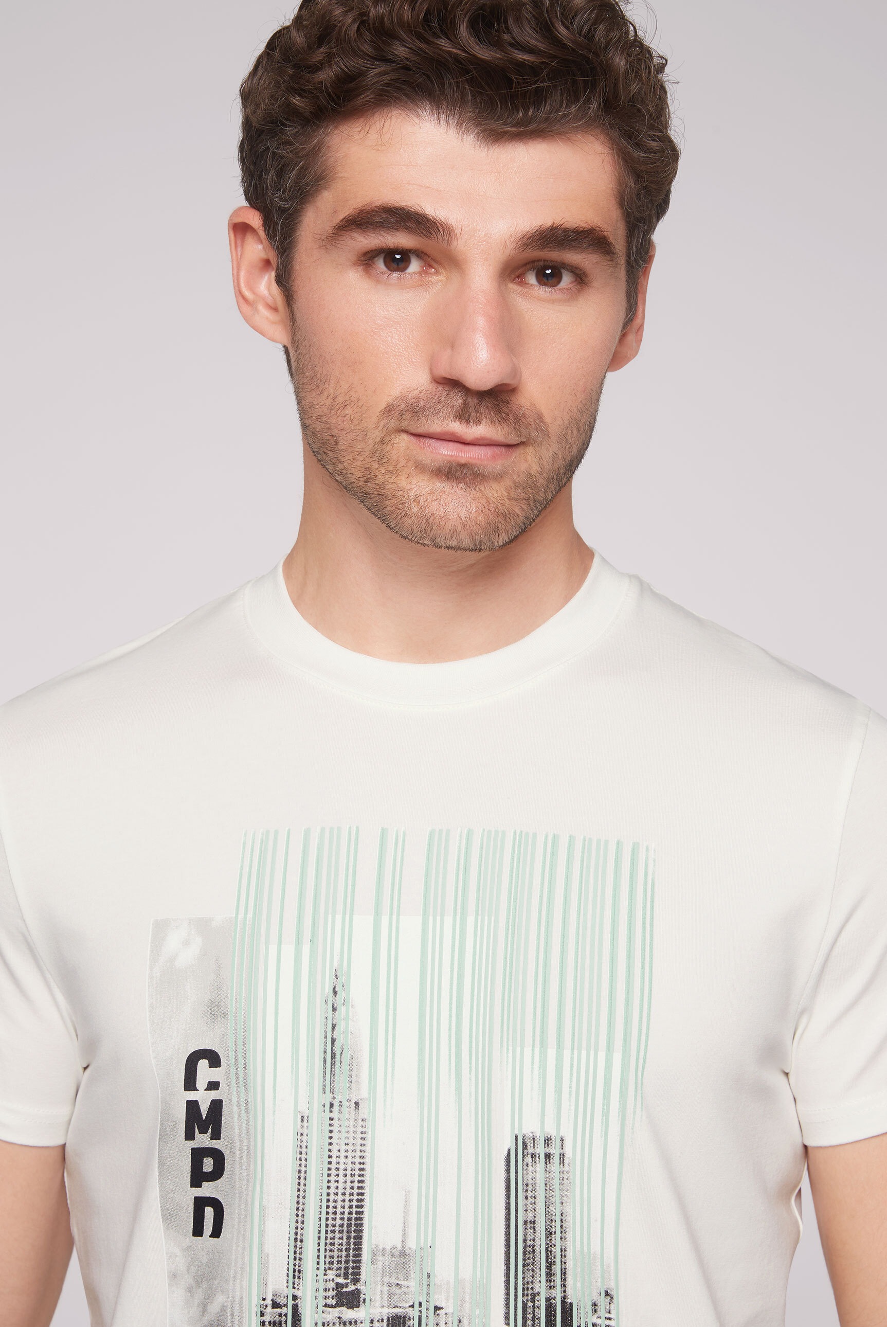 CMPD Rundhalsshirt, mit Baumwolle
