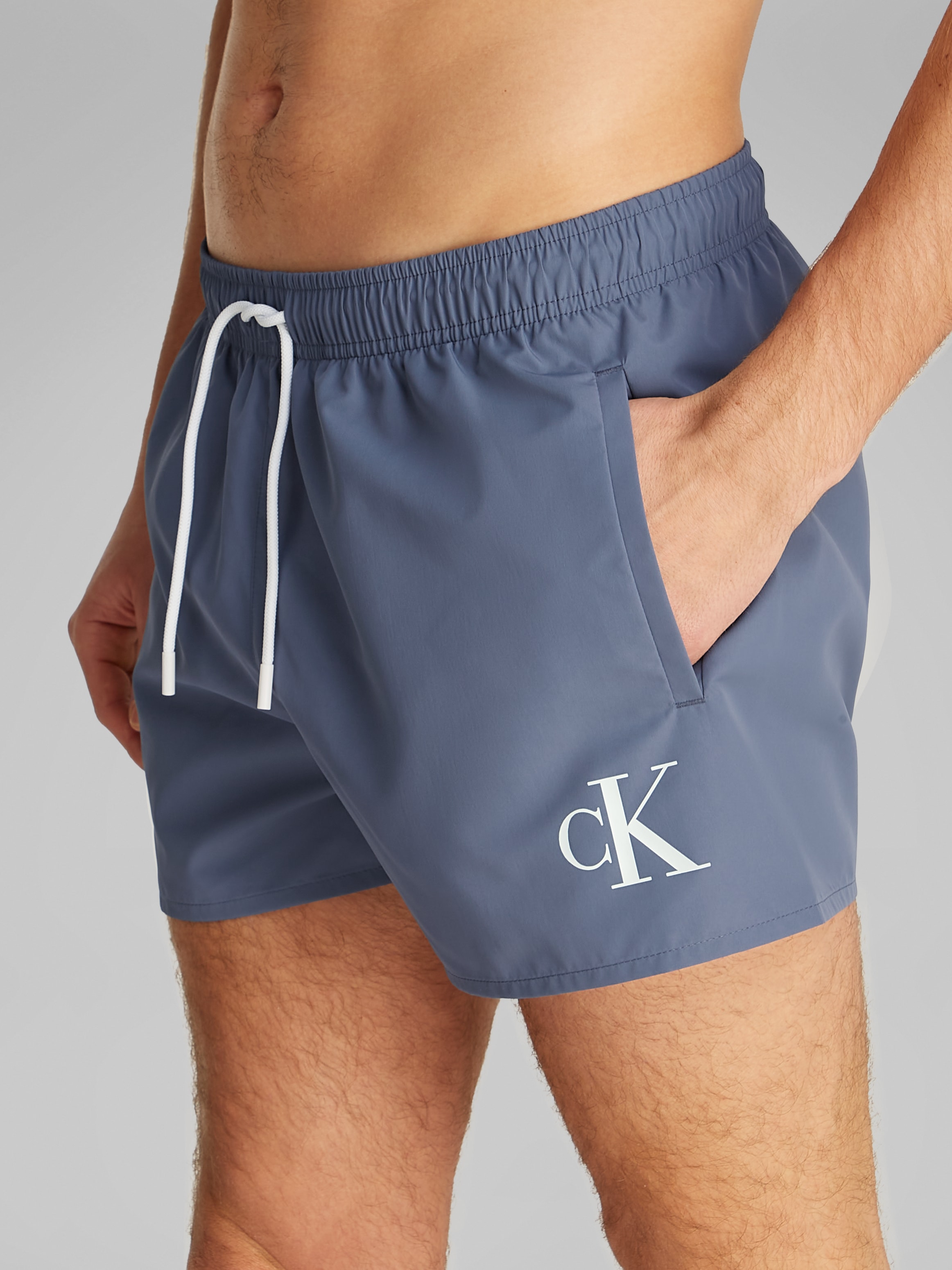 Calvin Klein Swimwear Badeshorts »SHORT DRAWSTRING«, mit Logo