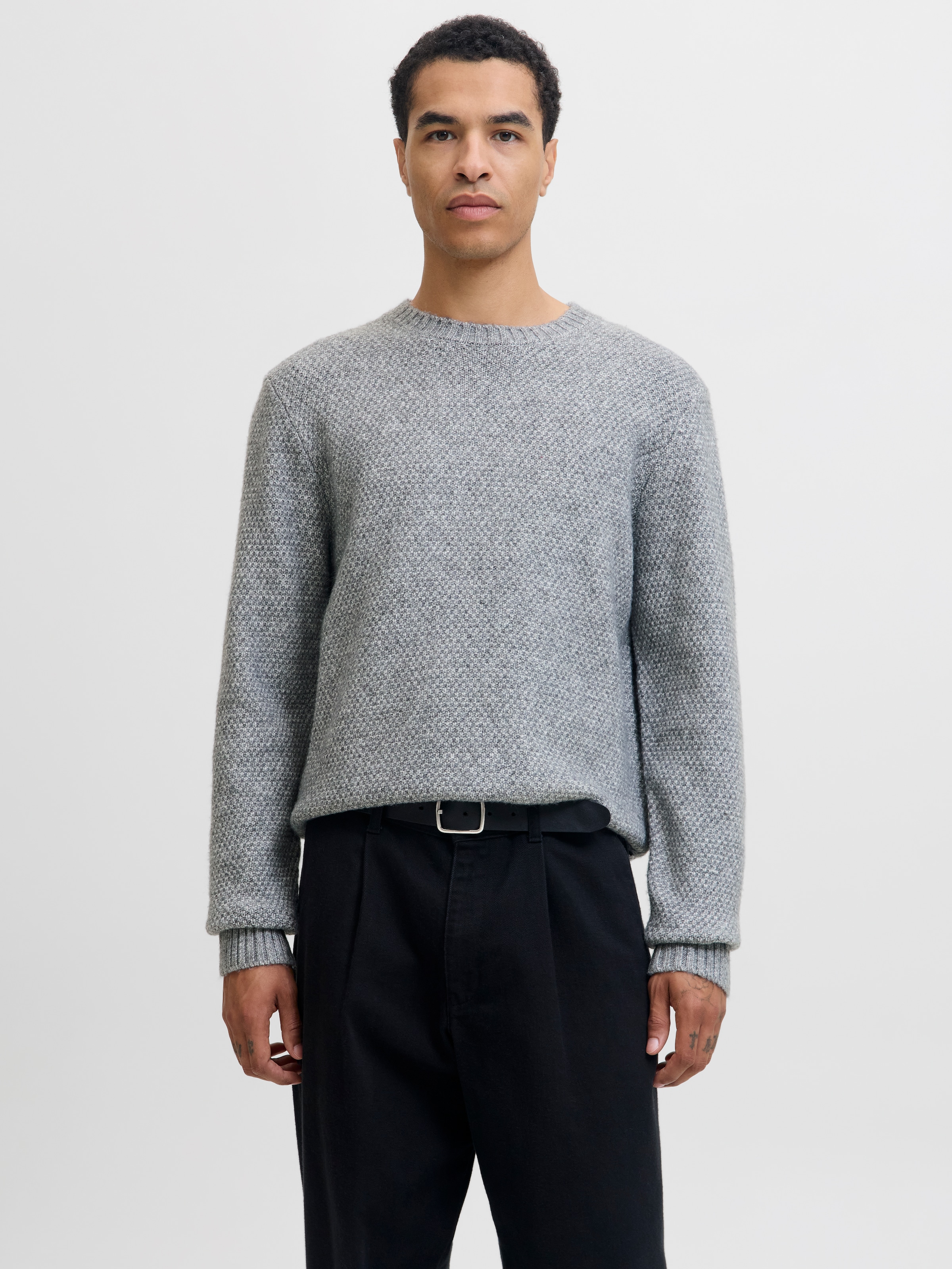 Jack & Jones Strickpullover "JPRBLAWILSON KNIT CREW NECK" günstig online kaufen