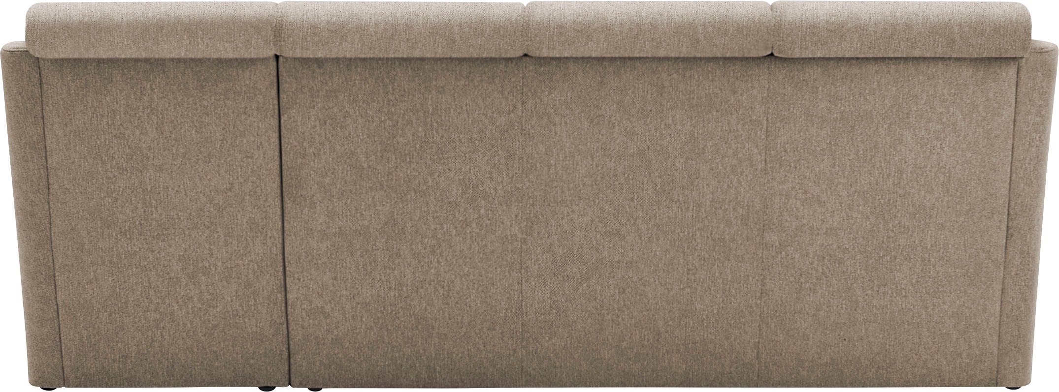 VILLA BECK Ecksofa »Varese L-Form«, (2 St.), Kopfteilverstellung, wahlweise mit Sitzvorzug, in Sitzhöhe 46 cm