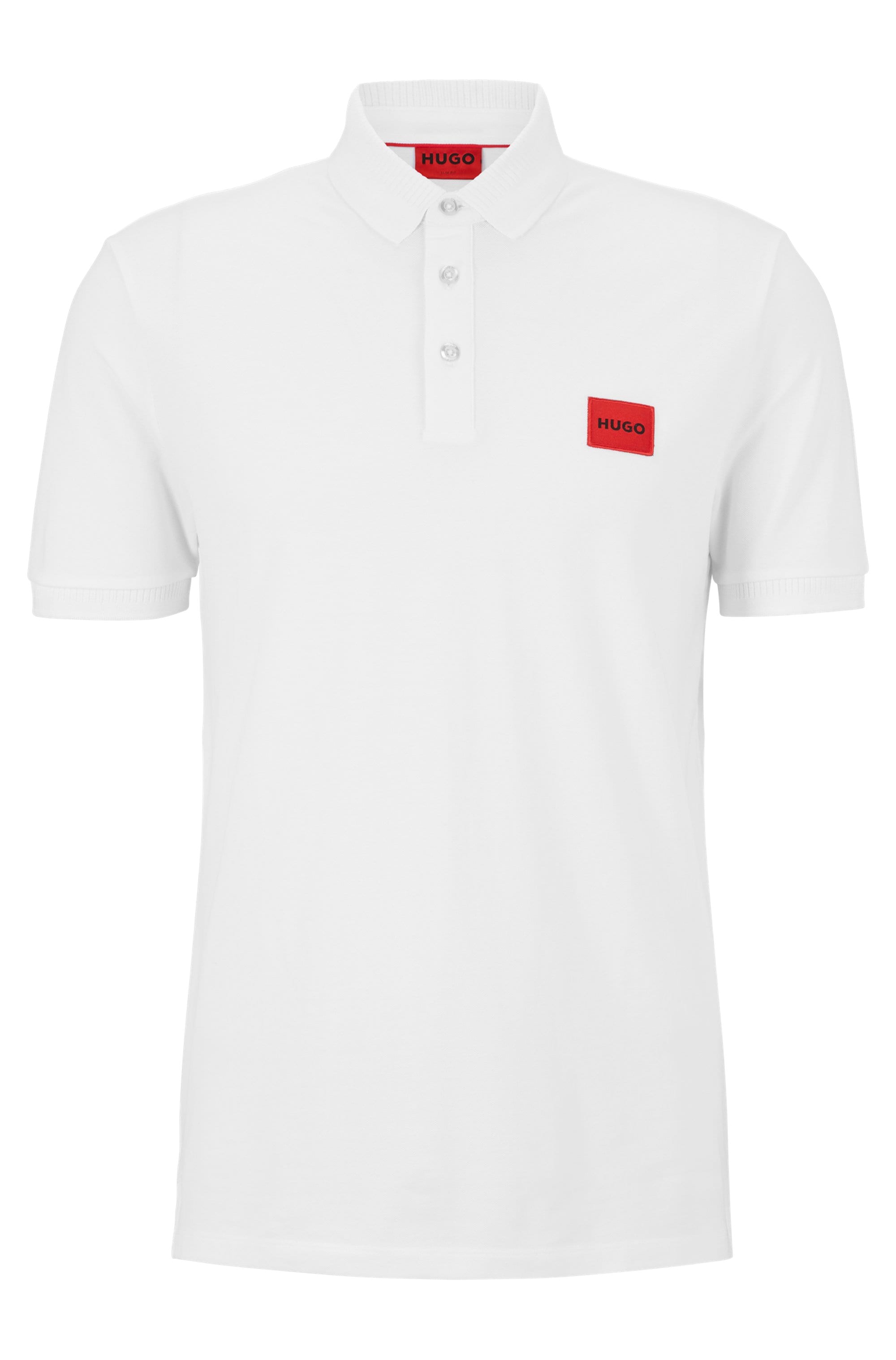 HUGO Poloshirt "Dereso" Slim Fit, Kurzarm, HUGO Weblabel günstig online kaufen