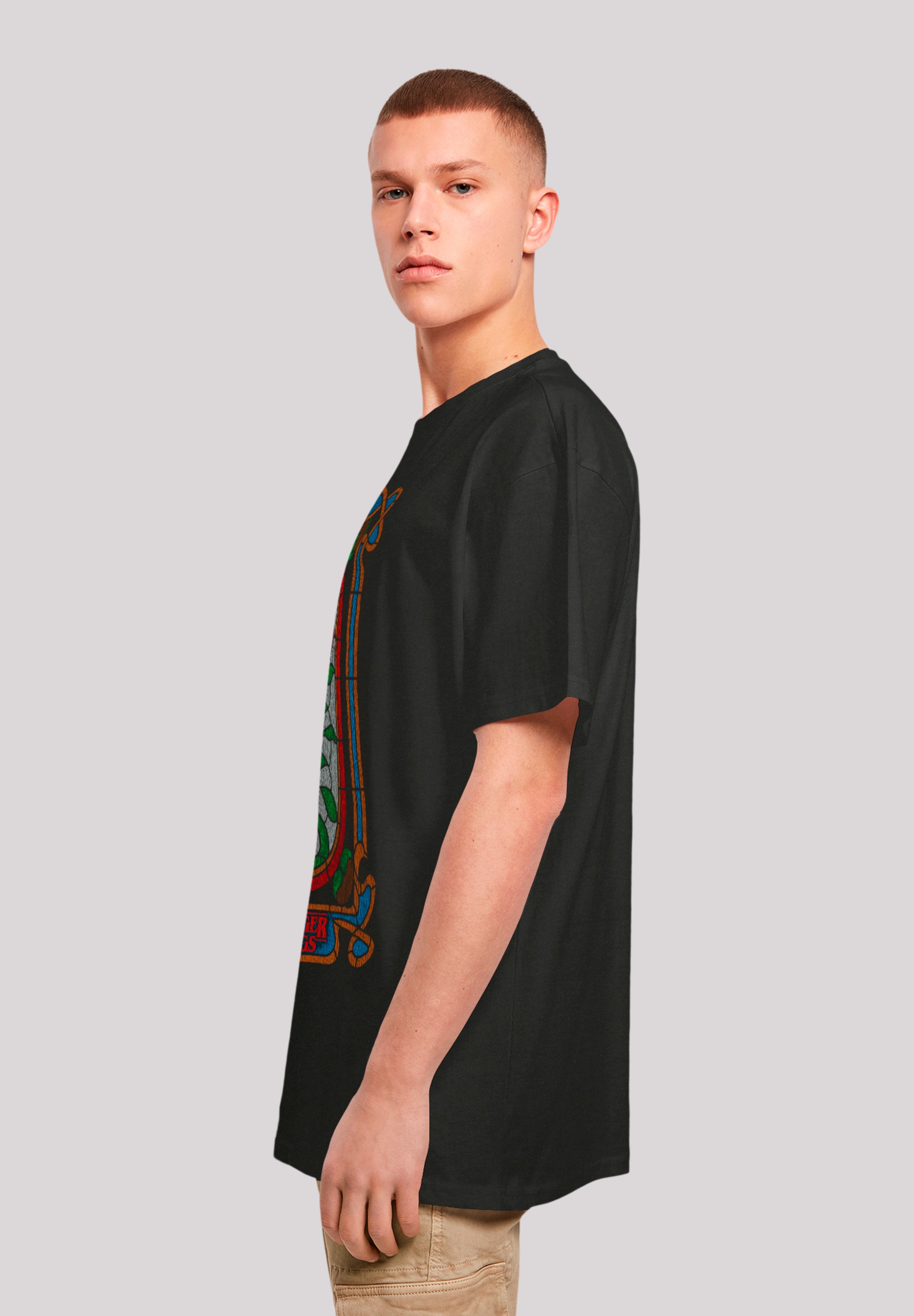 F4NT4STIC T-Shirt »Stranger Things Rose Window« Premium Qualität