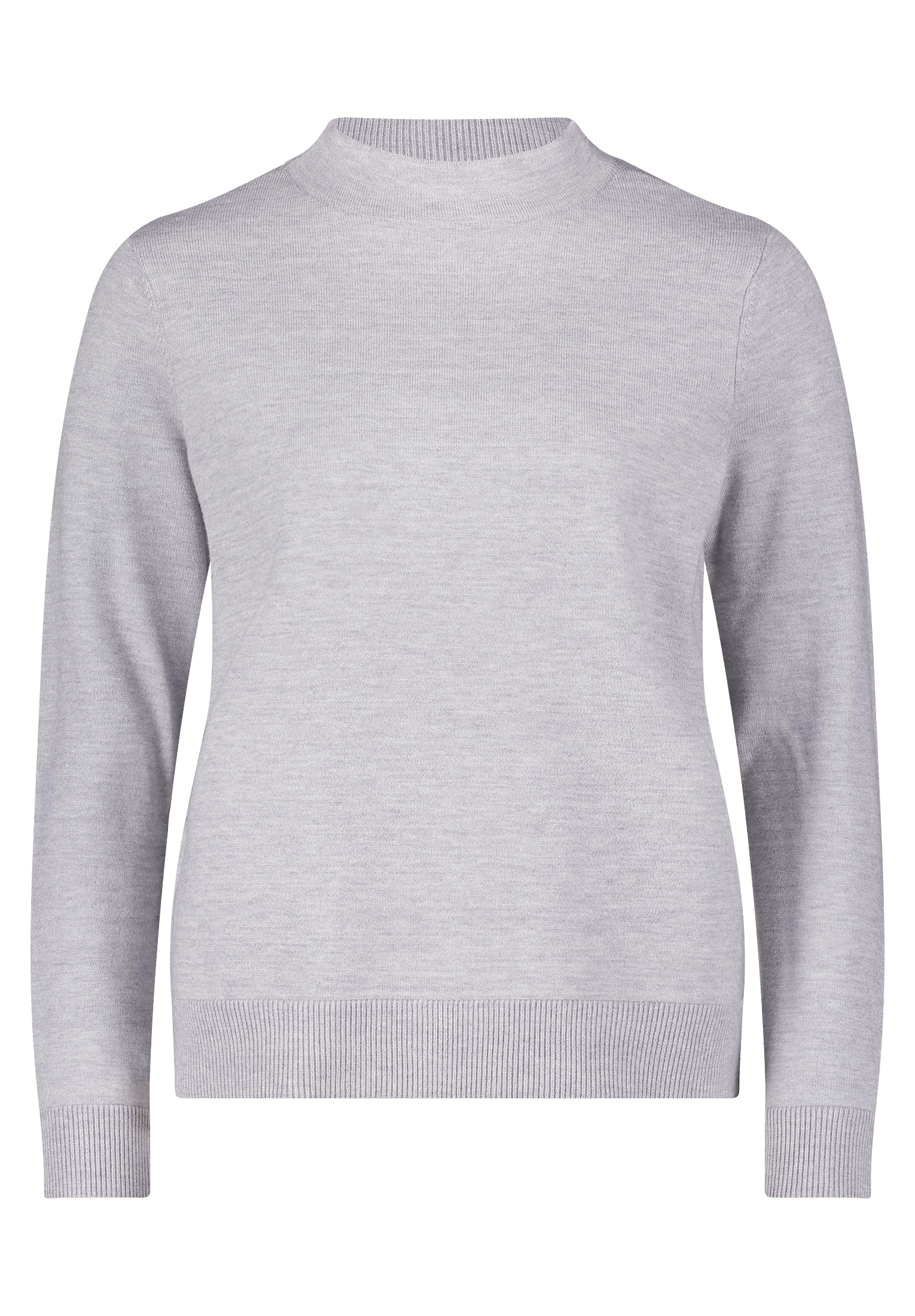 Betty Barclay Strickpullover »Betty Barclay Basic-Strickpullover mit Stehkragen«, (1 tlg.), Material