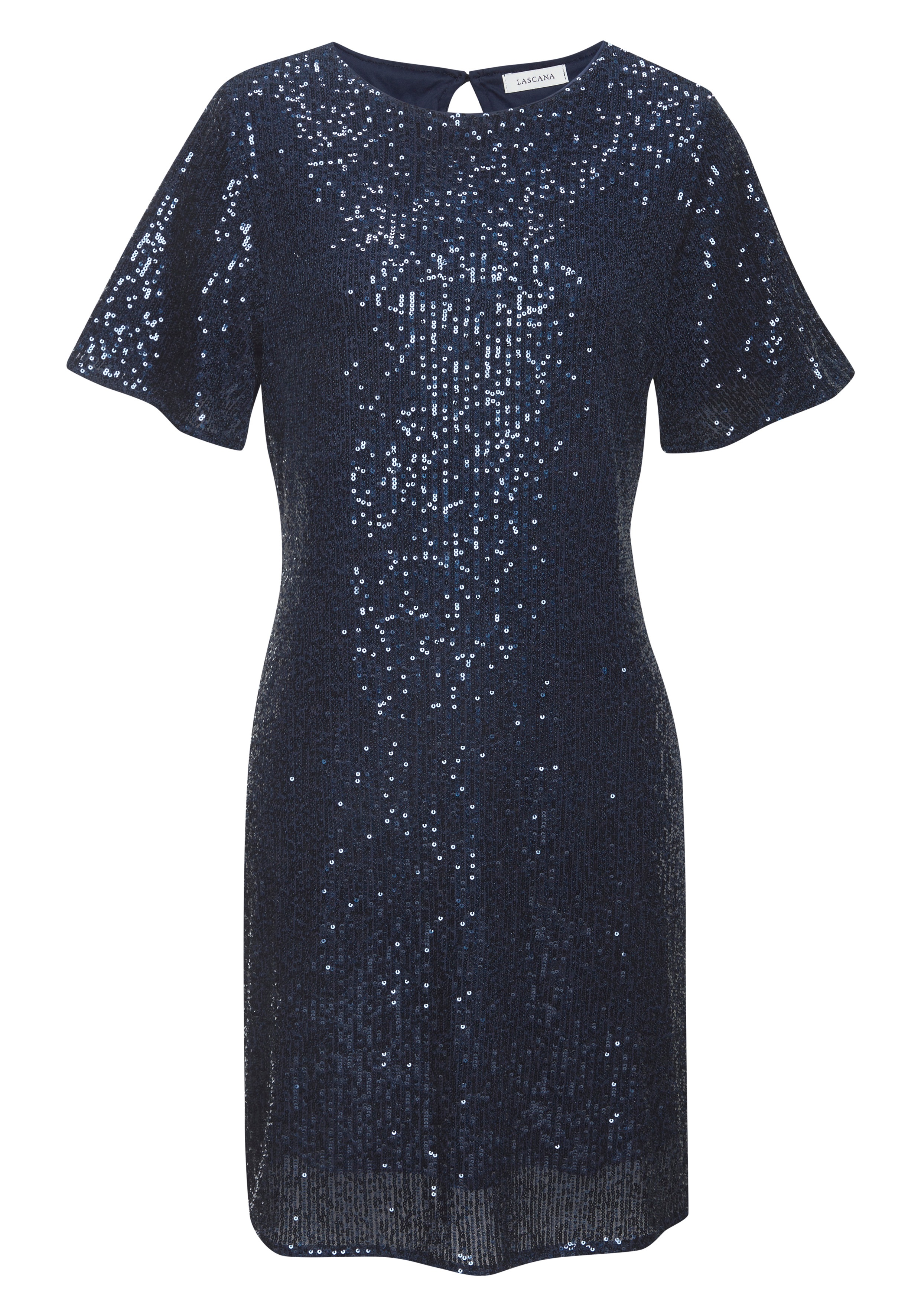 Thumbnail - LASCANA Paillettenkleid, festlich, Glitzerkleid mit kurzen Ärmeln