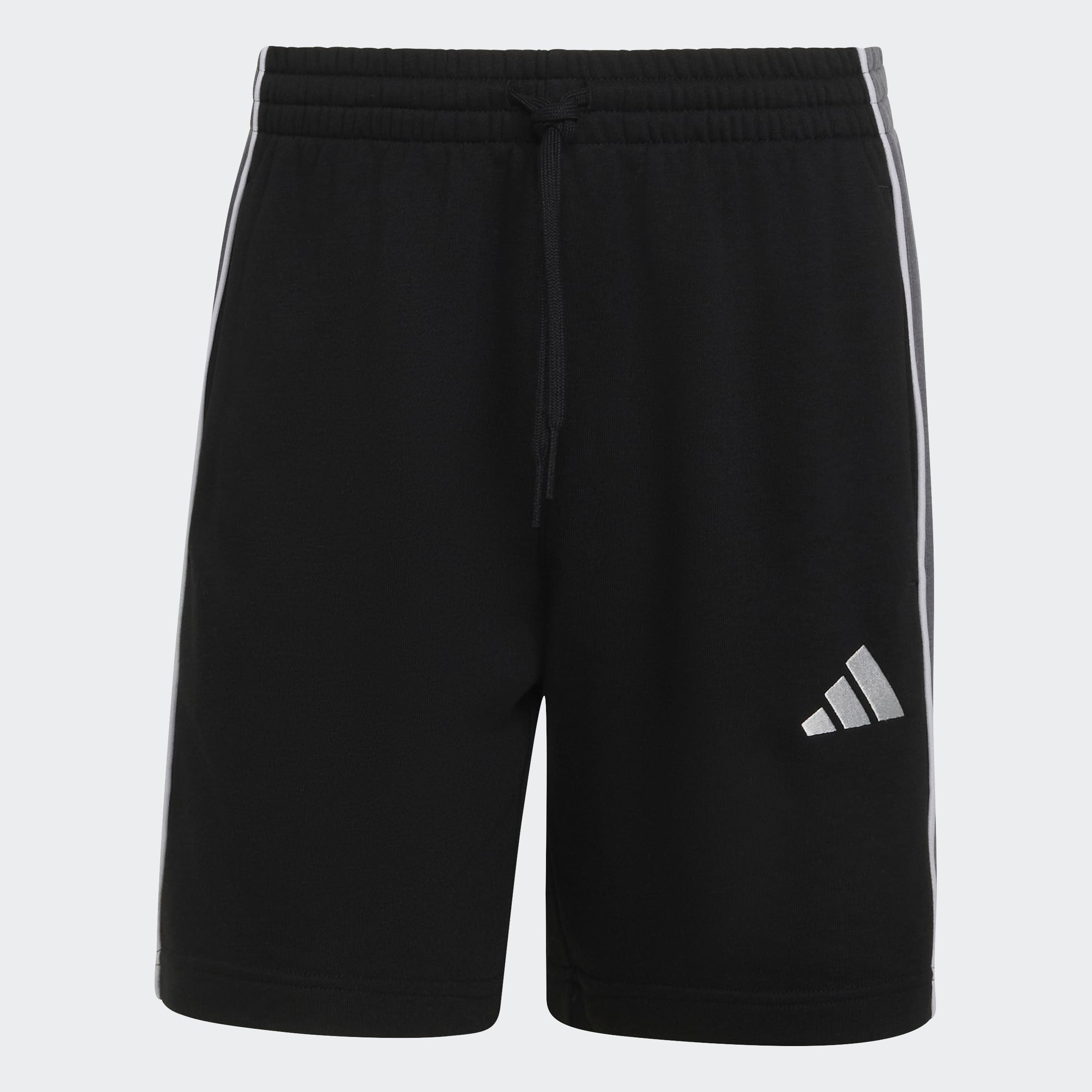 adidas Sportswear Shorts »SEASONAL ESSENTIALS FLEECE-, COLOURBLOCKING«  ohne Verschluss, aus Baumwolle, Polyester und Viskose, normale Weite