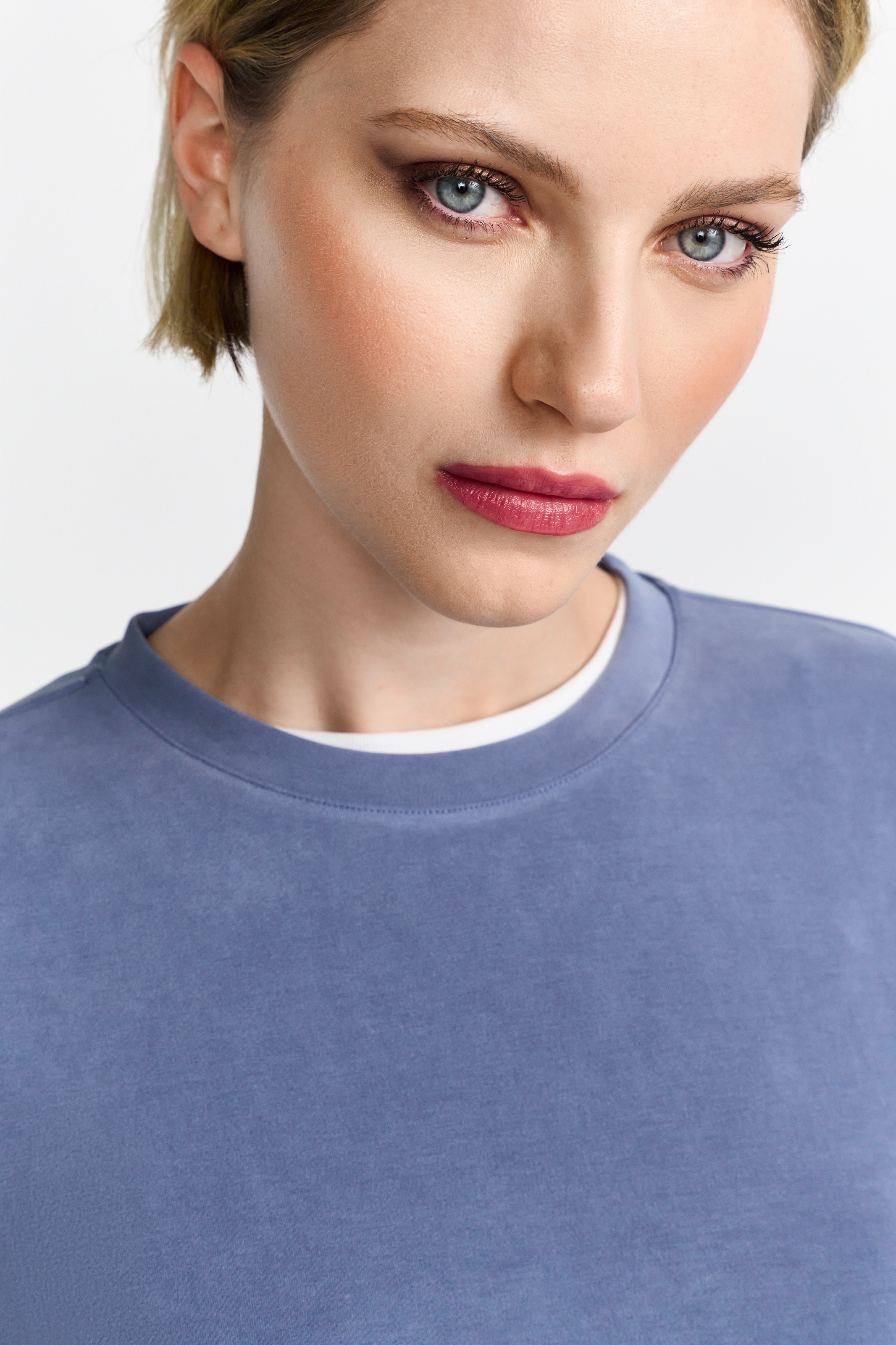 RICHROYAL Sweatshirt "2409 T Peach Crew", überschnittene Schultern, softer günstig online kaufen