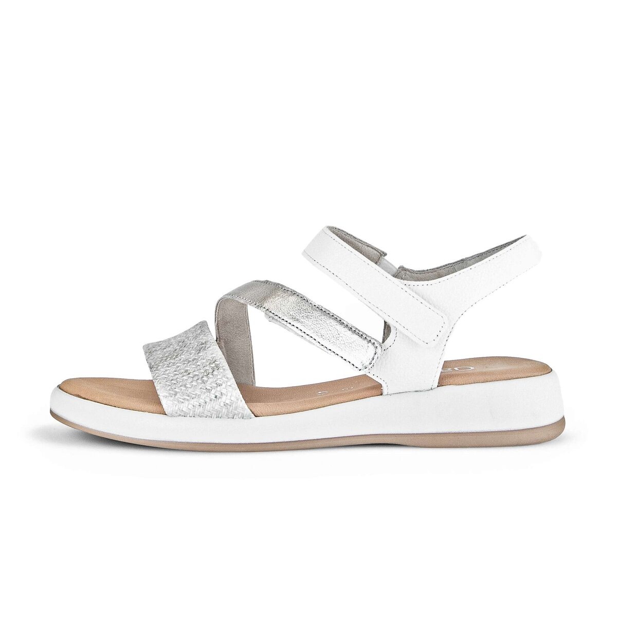 Gabor Riemchensandale "Riemchensandale Materialmix Leder" günstig online kaufen