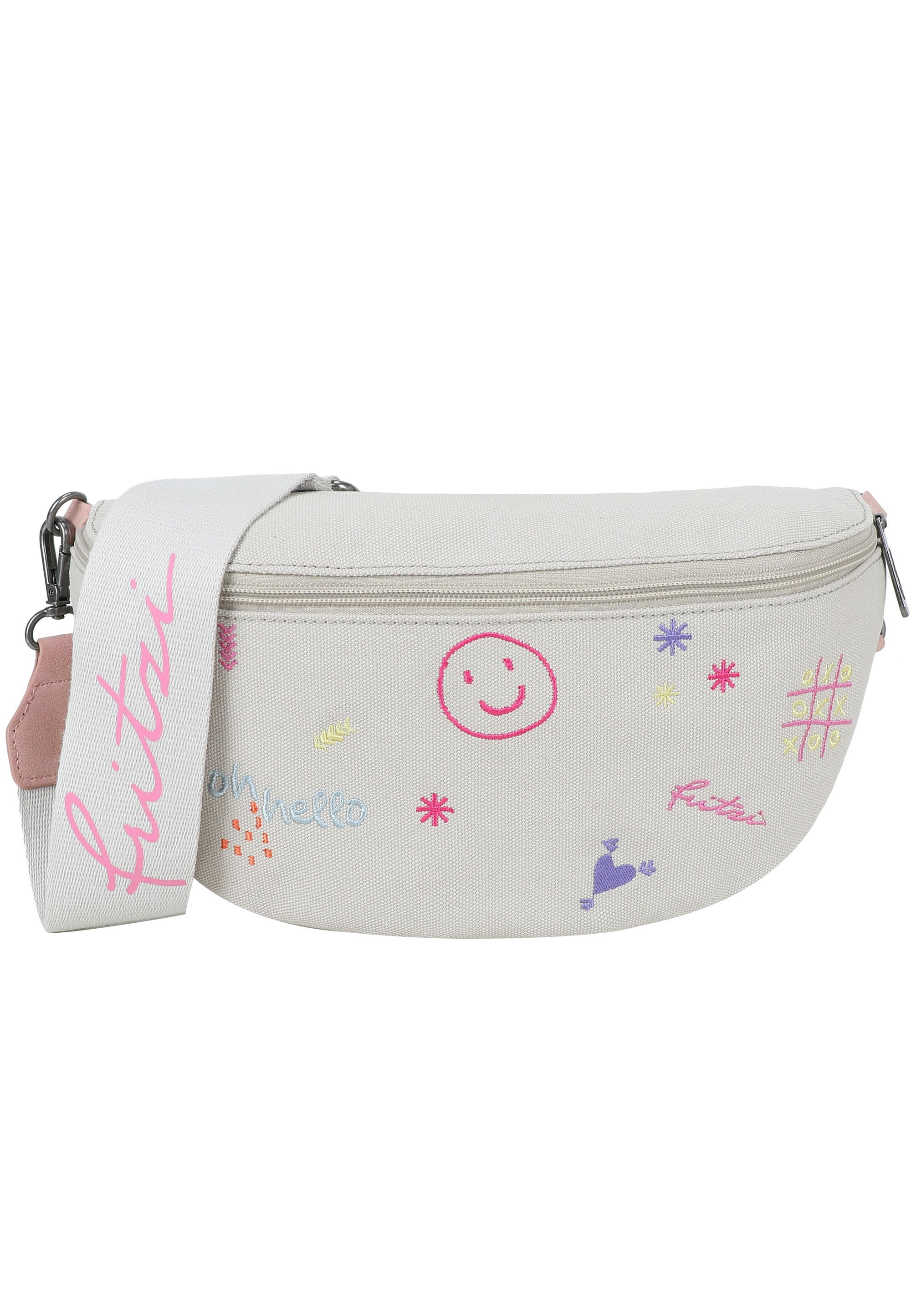 Fritzi aus Preußen Umhängetasche »Bum Bag Medium Limited Embro Fun« mit Webbing-Schultergurt