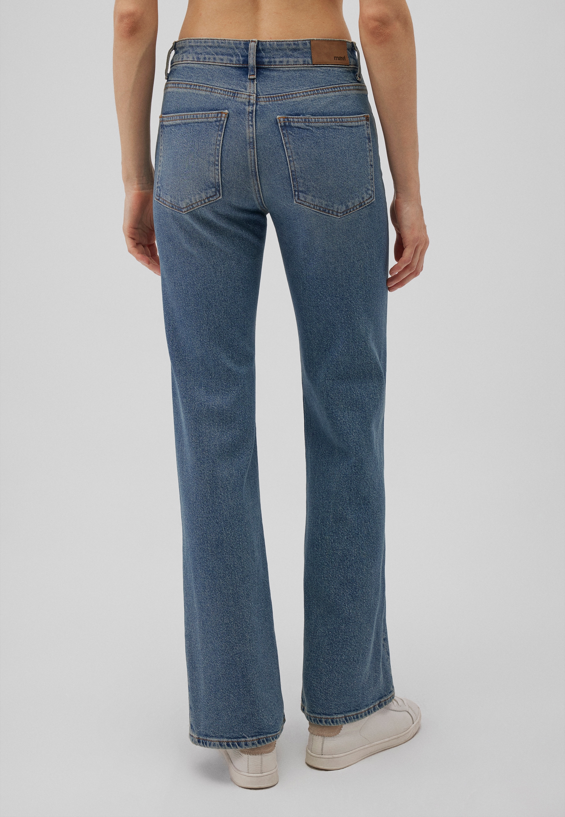 Mavi Loose-fit-Jeans »IBIZA«, All Blue Straight Leg Jeans