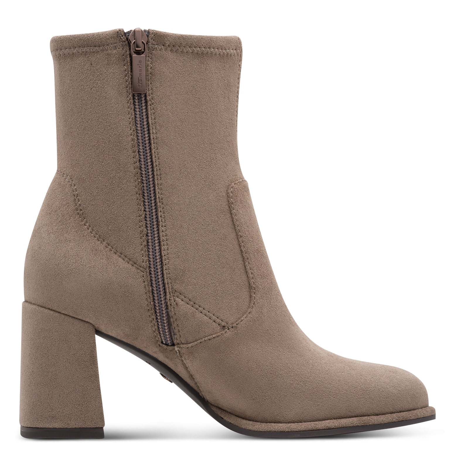 Tamaris Stiefelette  Blockabsatz, Businessstiefelette in veganer Verarbeitung