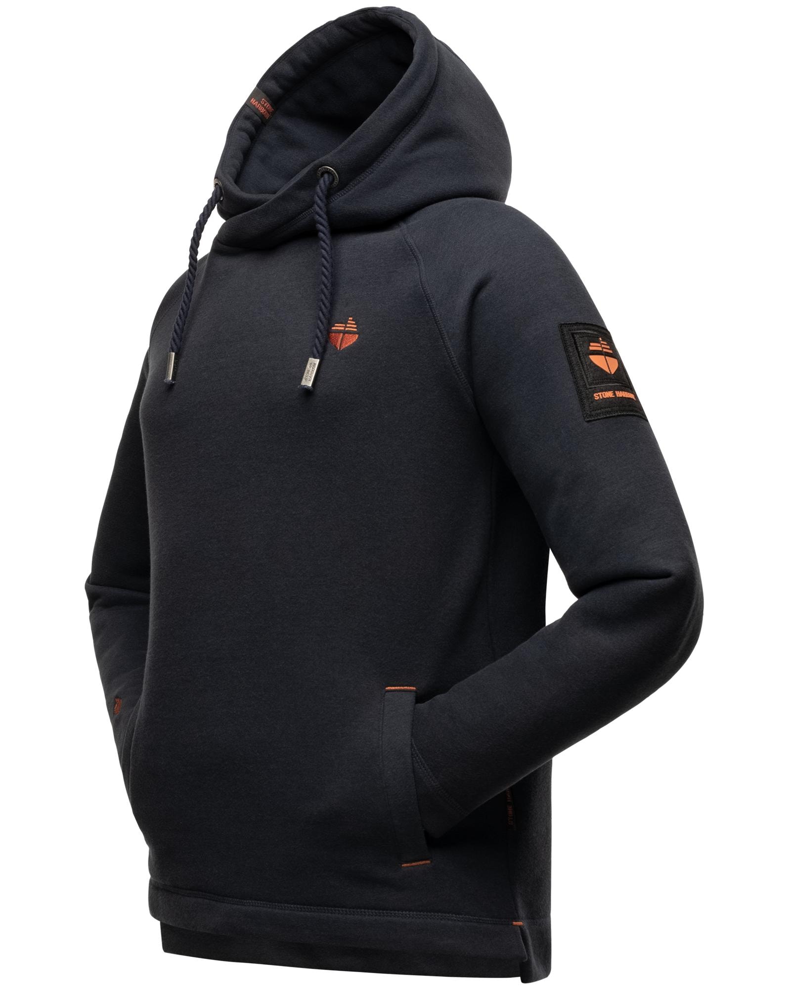 Hoodie »Caspian Sailor«, Sportlicher Kapuzenpullover mit großen Kordeln