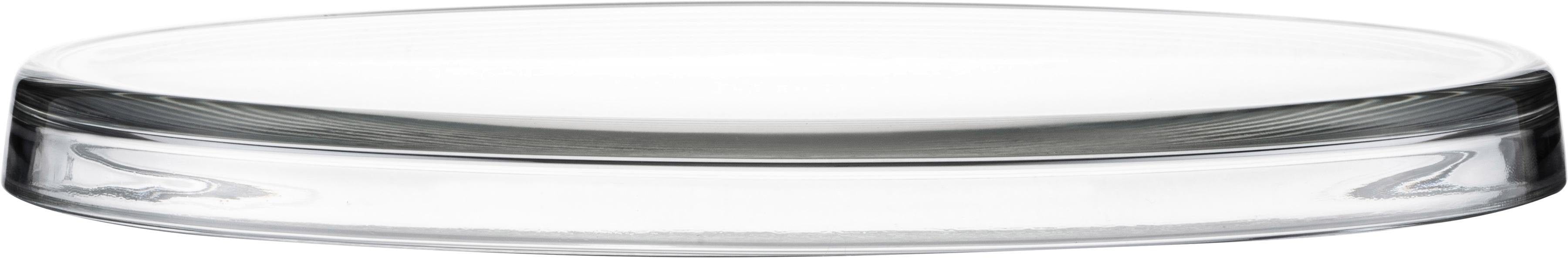 Eisch Tortenplatte, satiniertes Kristallglas, Ø 31 cm farblos Tortenplatte Backhelfer Kochen Backen Haushaltswaren