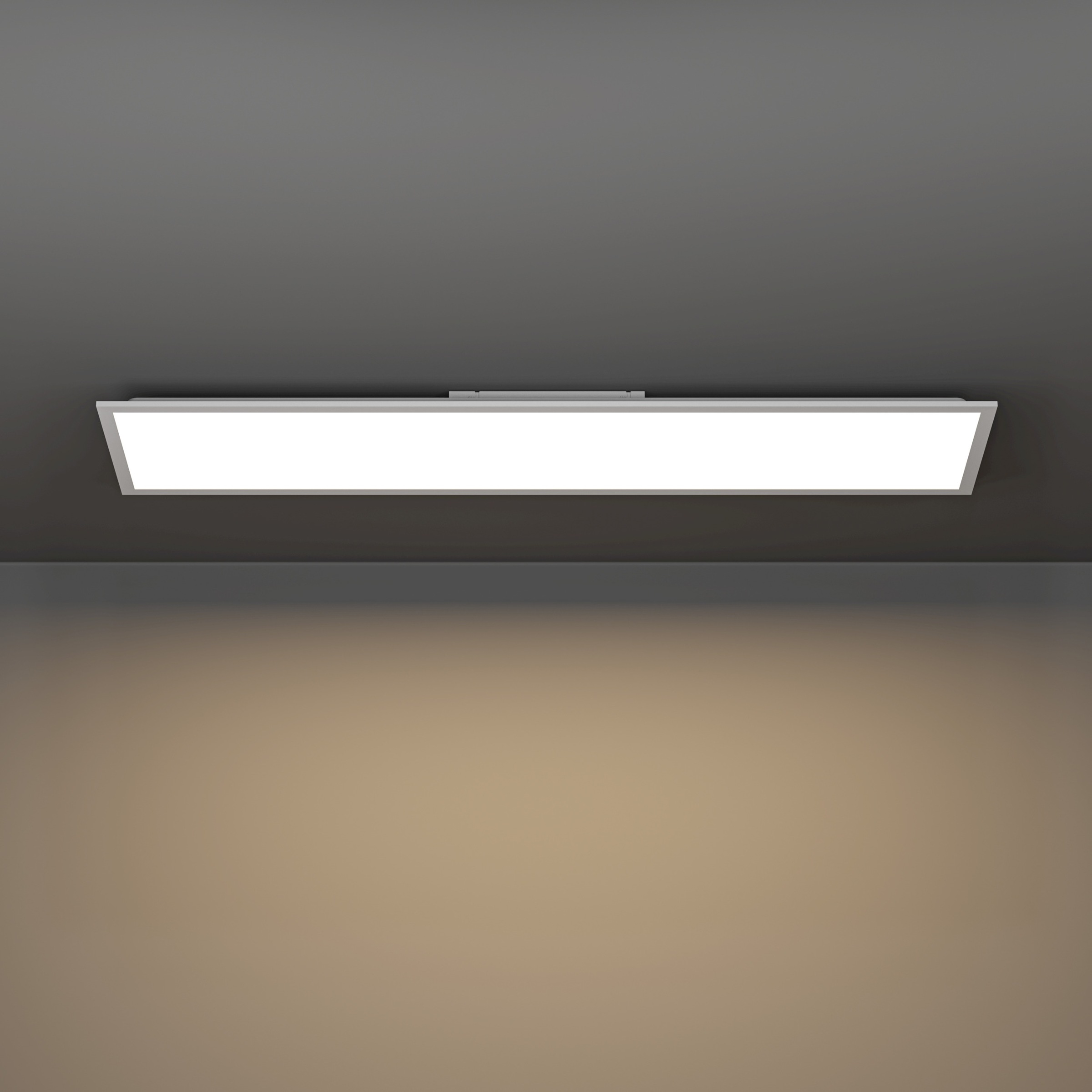 EGLO LED Deckenleuchte »MORADILLO-Z Deckenlampe - Stahl - LED - 34W - IP20« LED-Modul 1 Stk. Kaltweiß | Neutralweiß | RGB | Warmweiß Wohzimmerlampe, Esszimmerlampe, Schlafzimmer, L119,5 x B29,5 x H6,1 cm