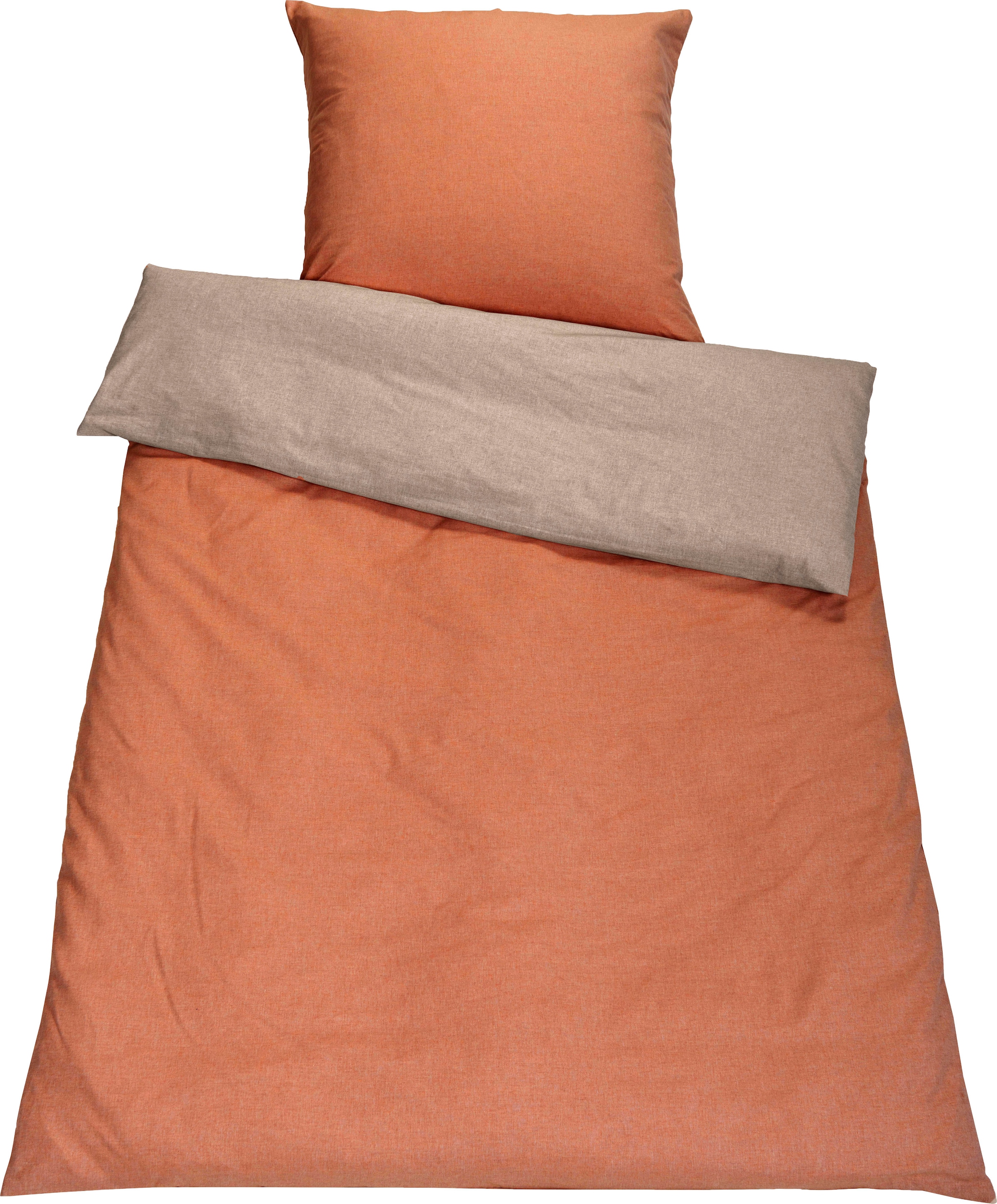 SETEX Wendebettwäsche "Chambray" 3 Stk. mit Wendefunktion günstig online kaufen