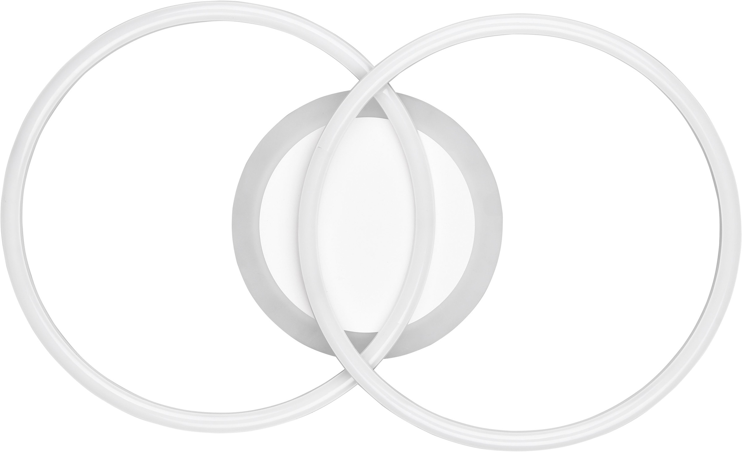 REALITY Leuchten LED Deckenleuchte »Venida« LED-Board 1 Stk. Neutralweiß neutralweiß 4000K, dimmbar, Memoryfunktion, 3000 Lumen 25W, 30x50 cm