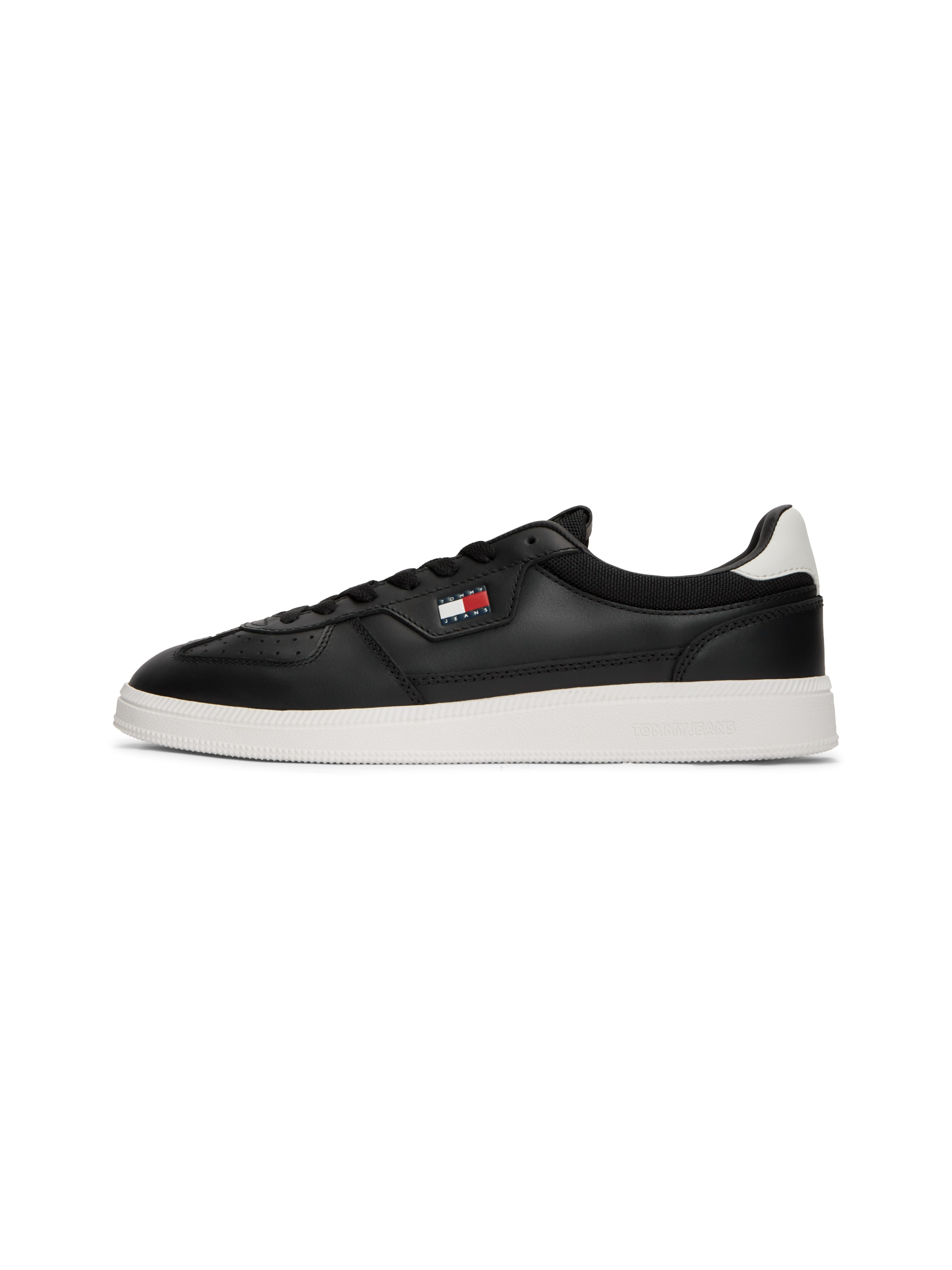 Tommy Jeans Sneaker »THE GREENWICH EDGE CORE LTH«  Freizeitschuh, Halbschuh, Schnürschuh mit Lochmuster