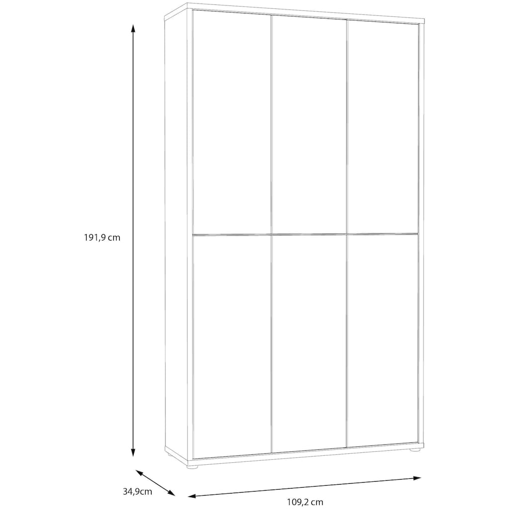 FORTE Schuhschrank »Alice Springs«