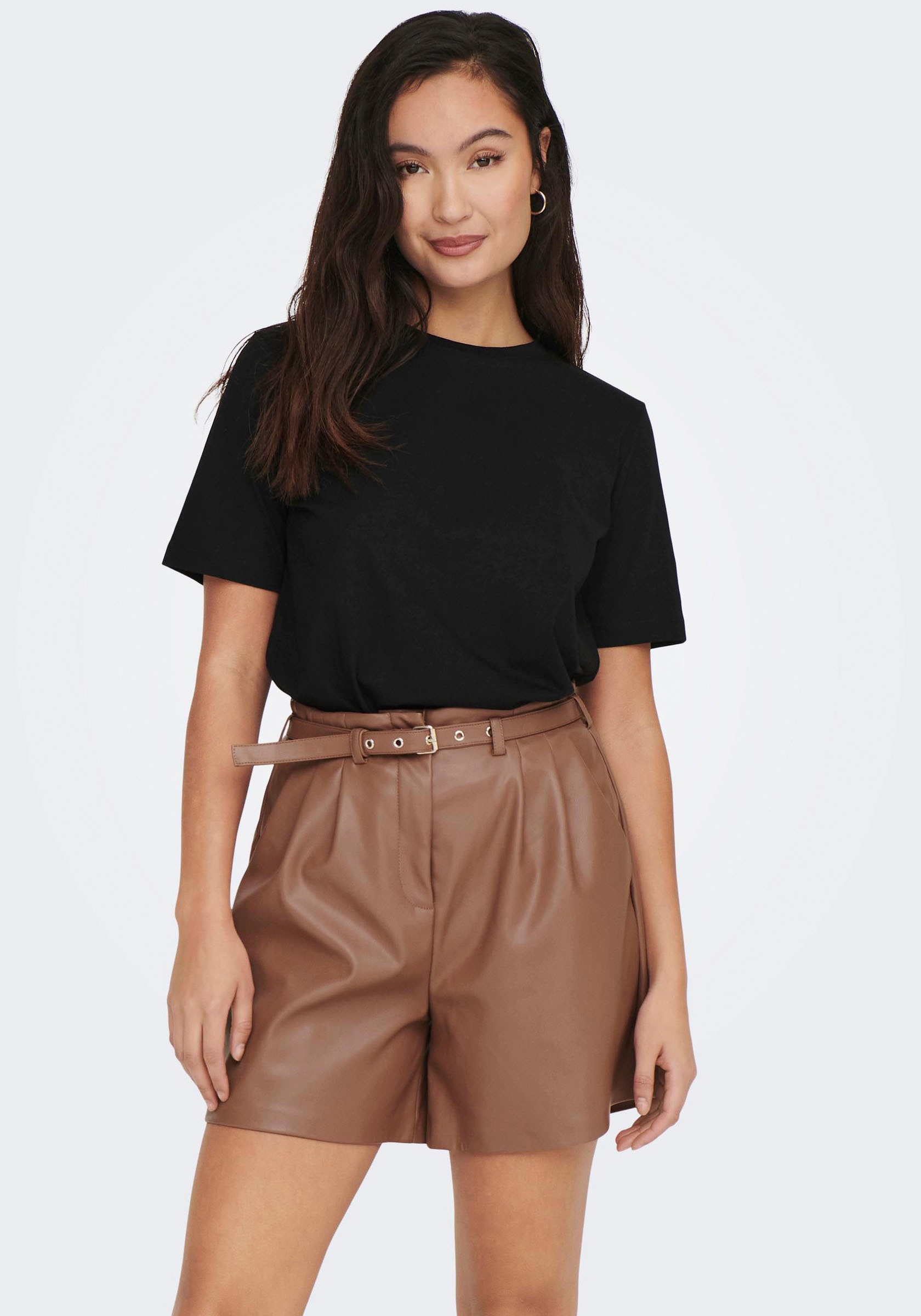 ONLY Kurzarmshirt "ONLONLY S/S TEE JRS NOOS", regular fit, casual, Single J günstig online kaufen