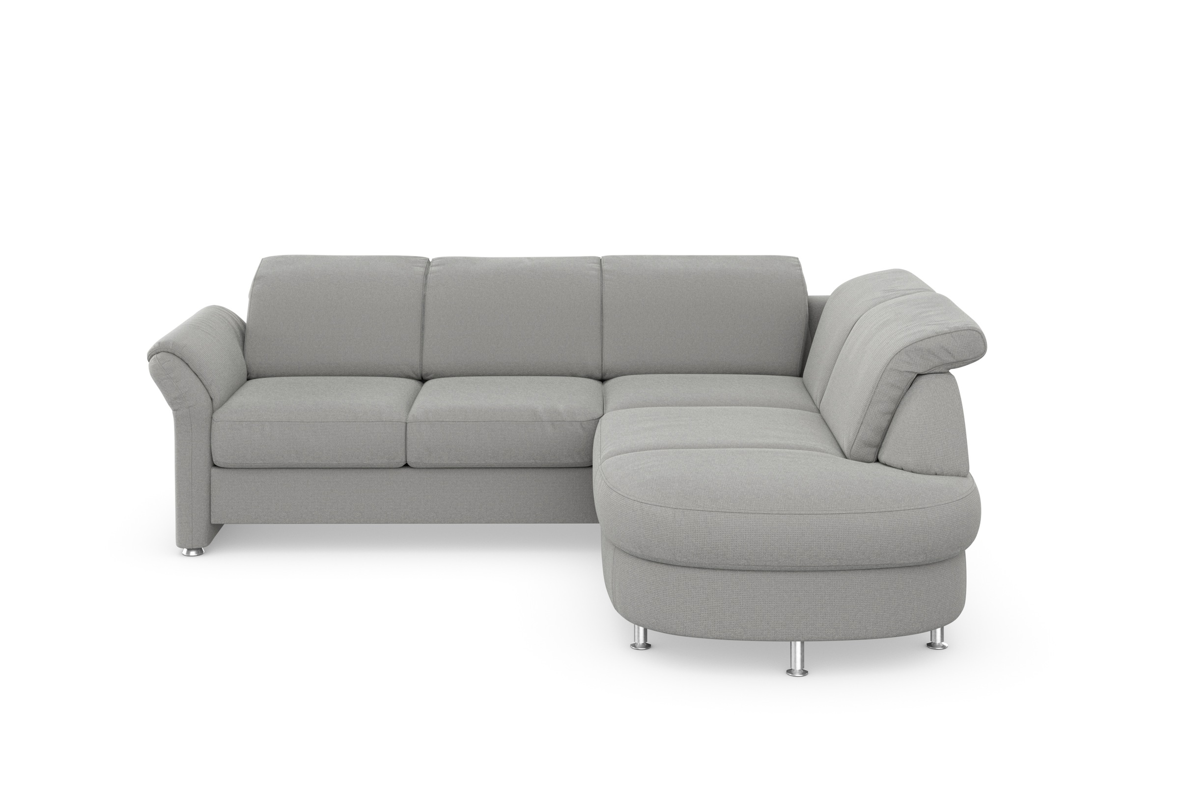sit&more Ecksofa »Apulia L-Form«, wahlweise Bettfunktion, Bettkasten und Kopf- und Armteilverstellung
