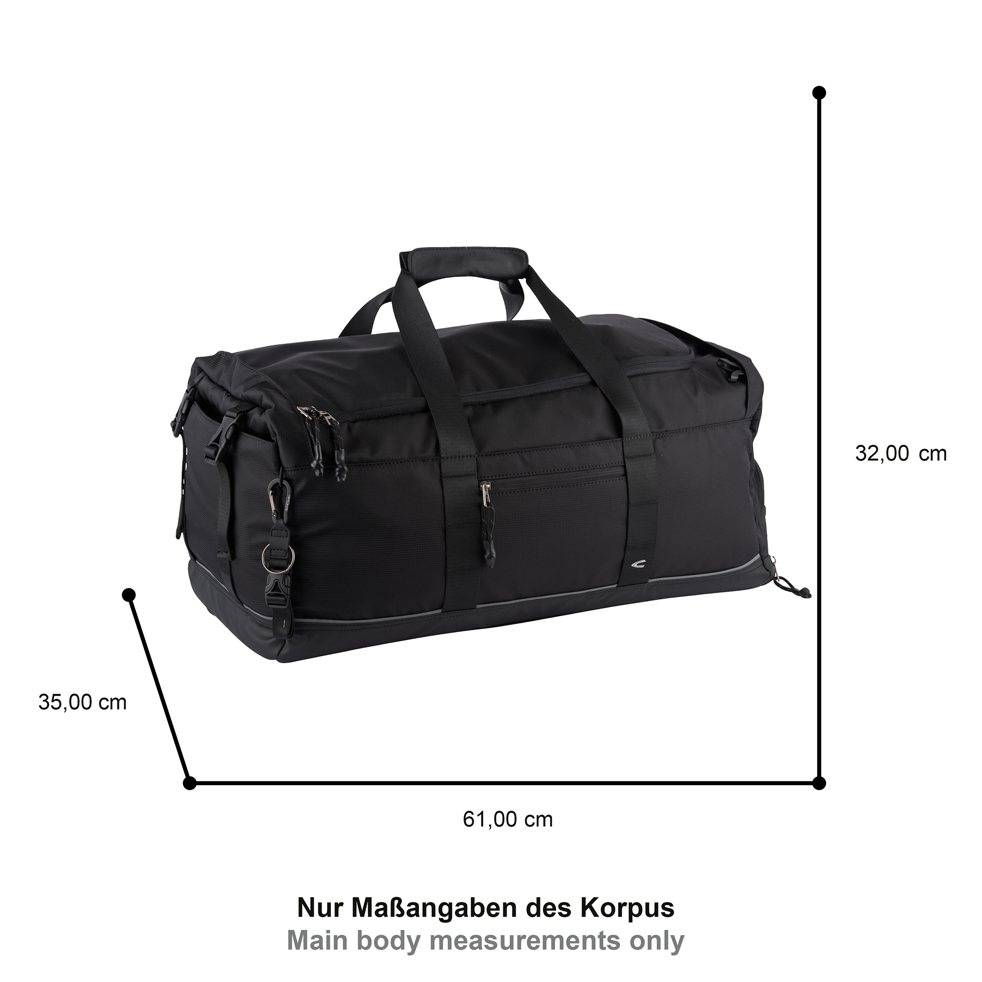 camel active Weekender »Connect«, perfekt durchdachtes modulares Reisetaschensortiment in vielen Styles