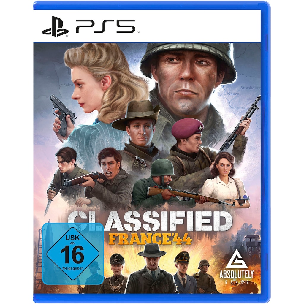 NBG Spielesoftware »Classified: France'44«, PlayStation 5