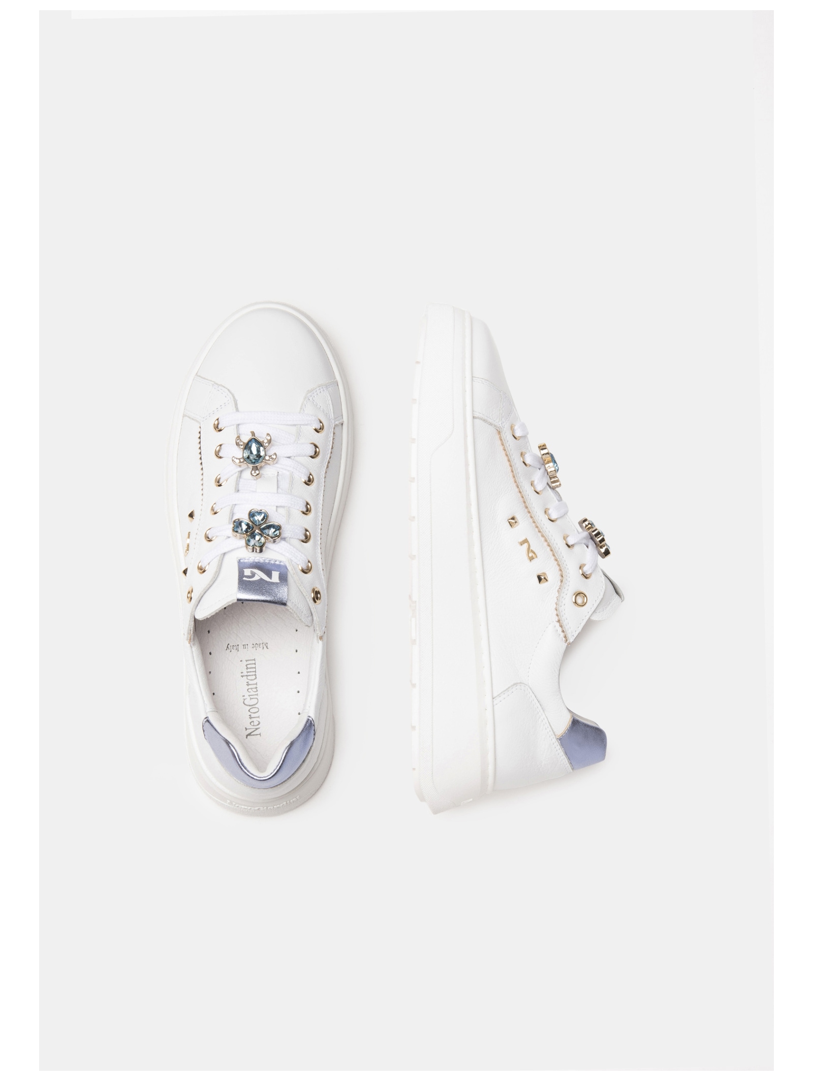 Nero Giardini Plateausneaker »Nero Giardini Sneaker Leder/Textil«