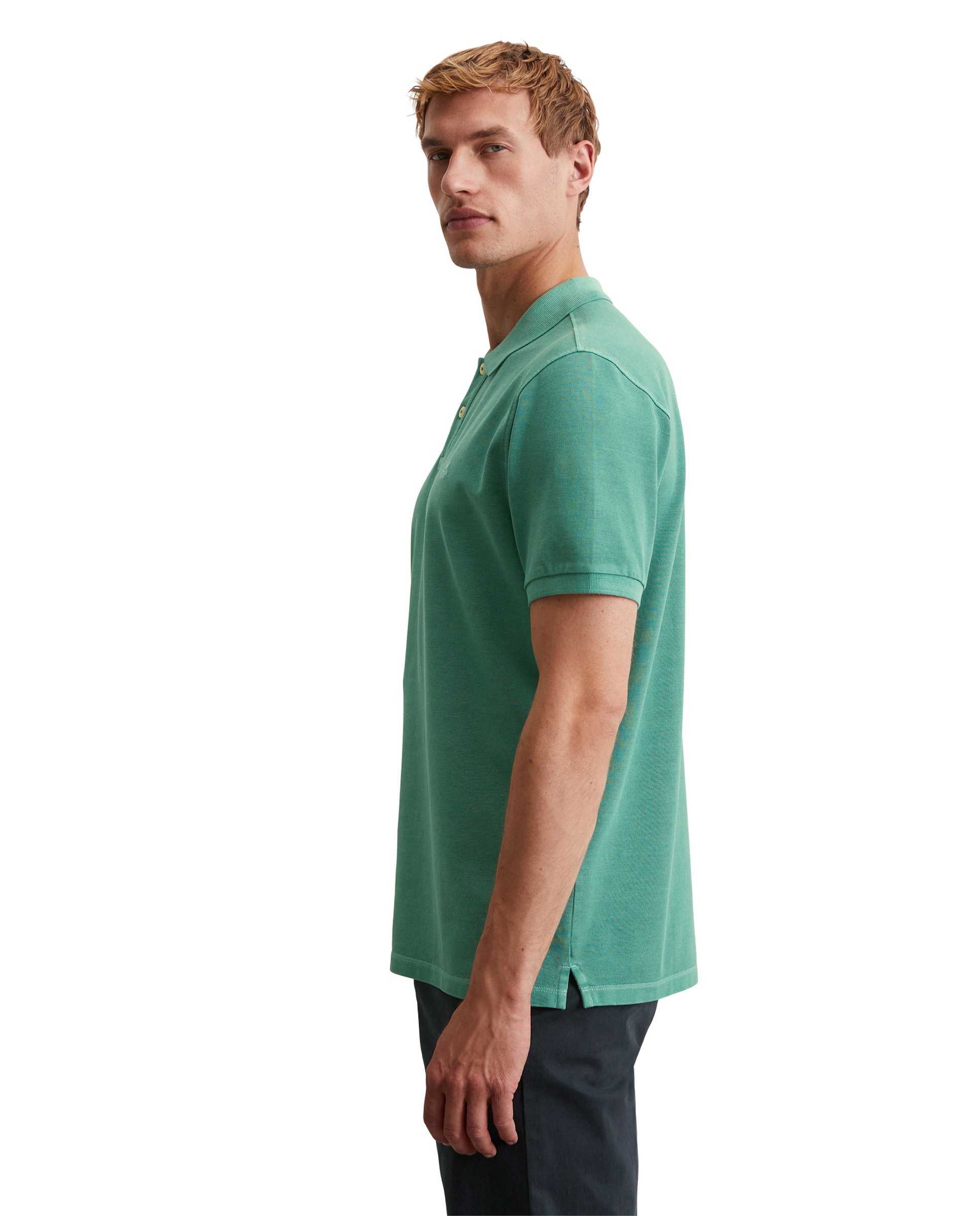 Marc OPolo Poloshirt "aus Bio-Baumwolle" günstig online kaufen