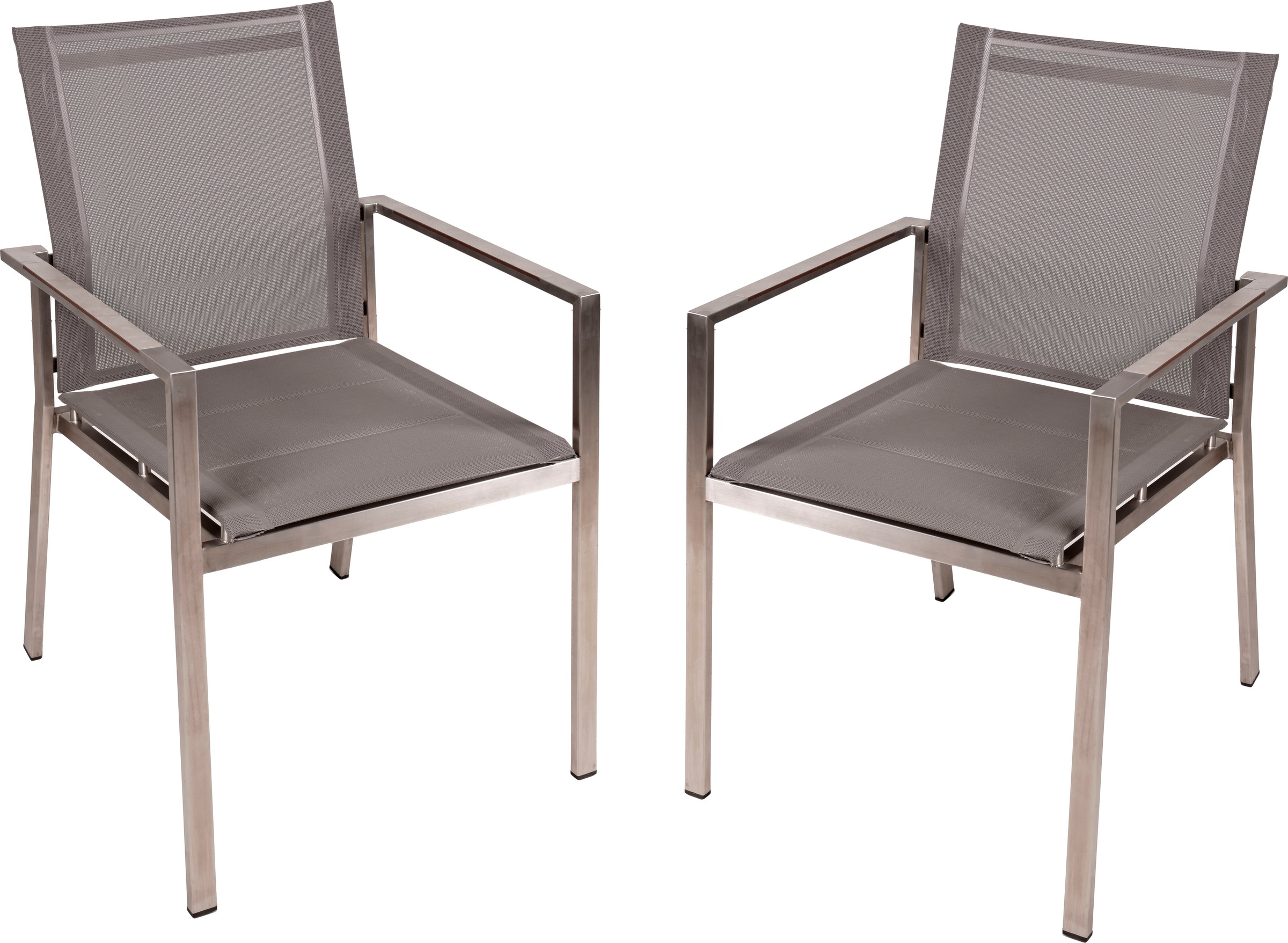Garden Pleasure Stapelstuhl "SIENNA, 2er Set" (Set) 2 Stk. stapelbar günstig online kaufen