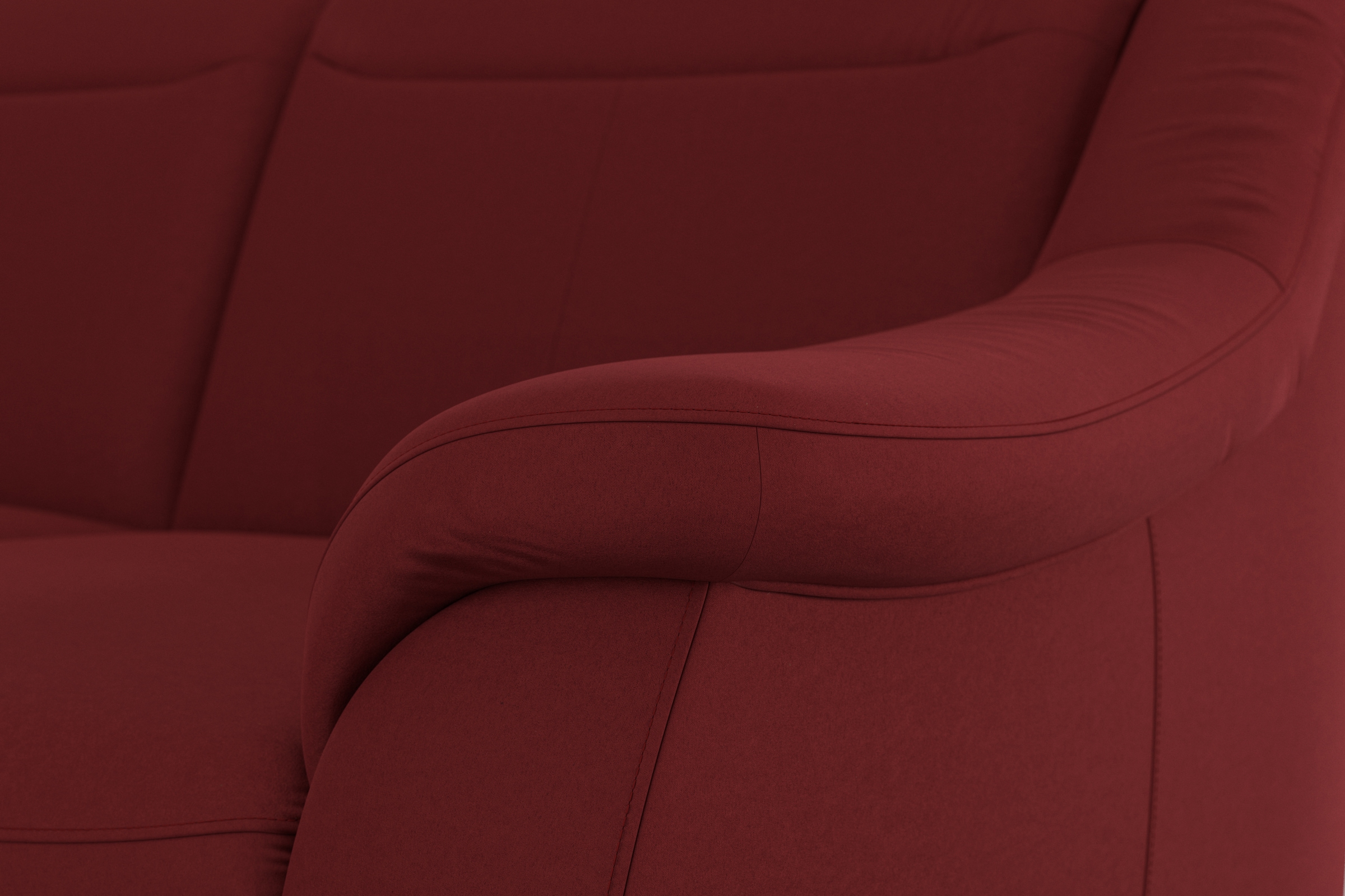 Home affaire Ecksofa »Caldera L-Form« Federkern, wahlweise mit Kopfteilverstellung, Bettfunktion, Bettkasten