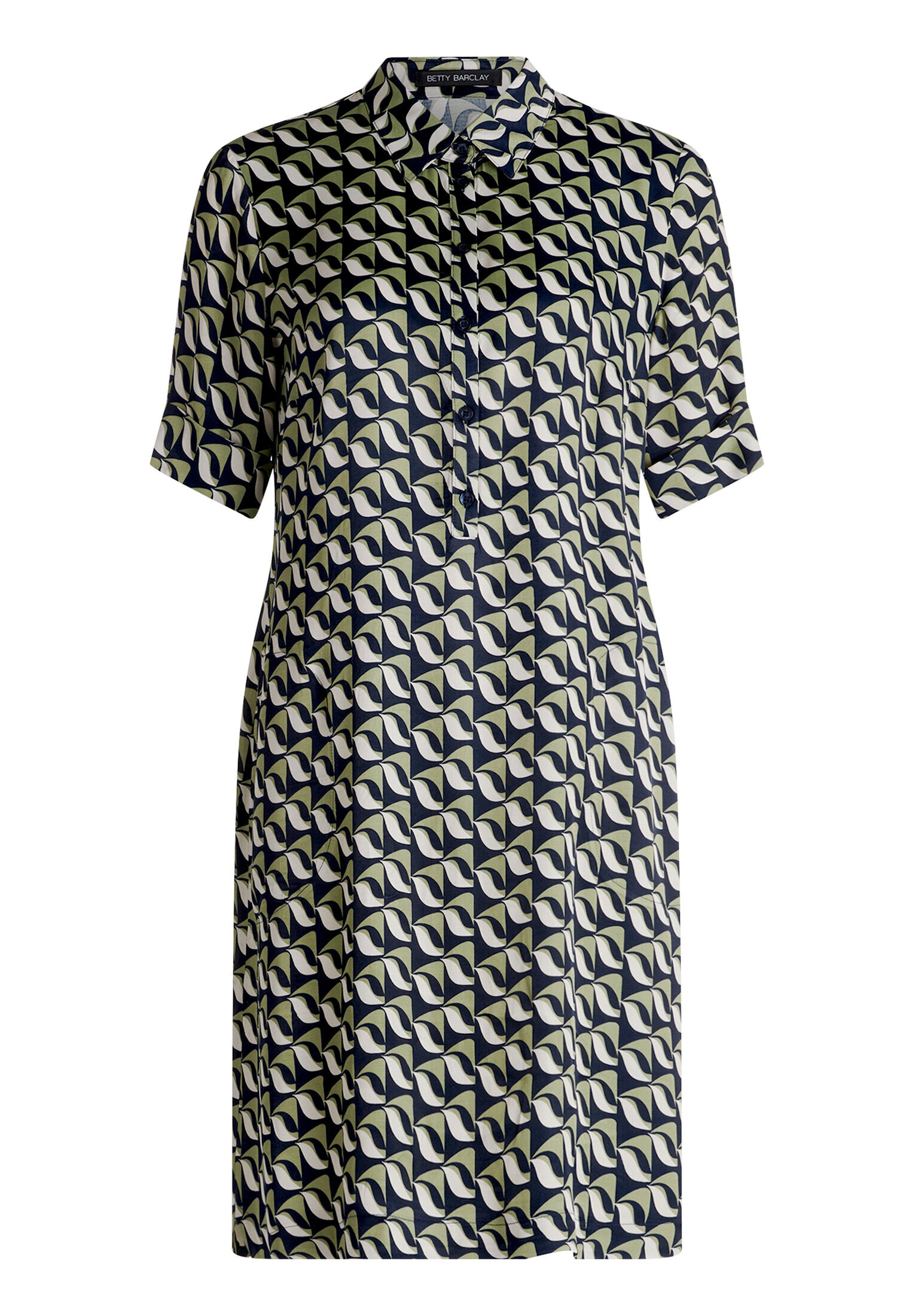 Betty Barclay Hemdblusenkleid »Damen mit Aufdruck« Nahttasche