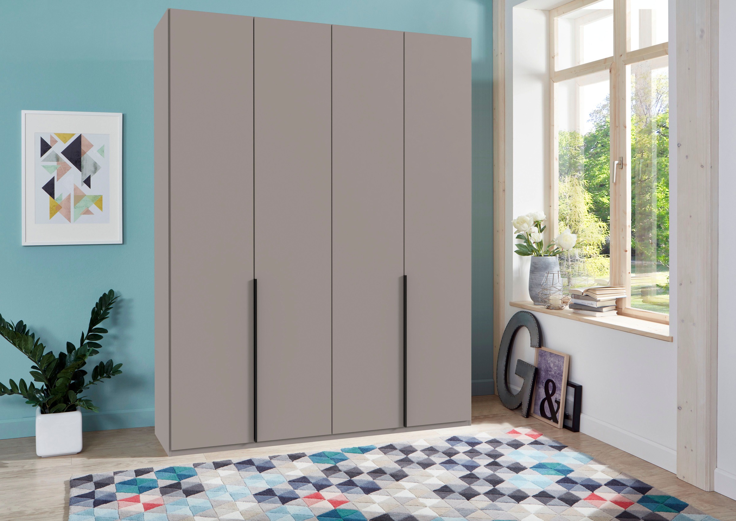 Wimex Kleiderschrank "Mugano,in 8 Breiten,3 Höhen,2 Tiefen, viele Farben, M günstig online kaufen