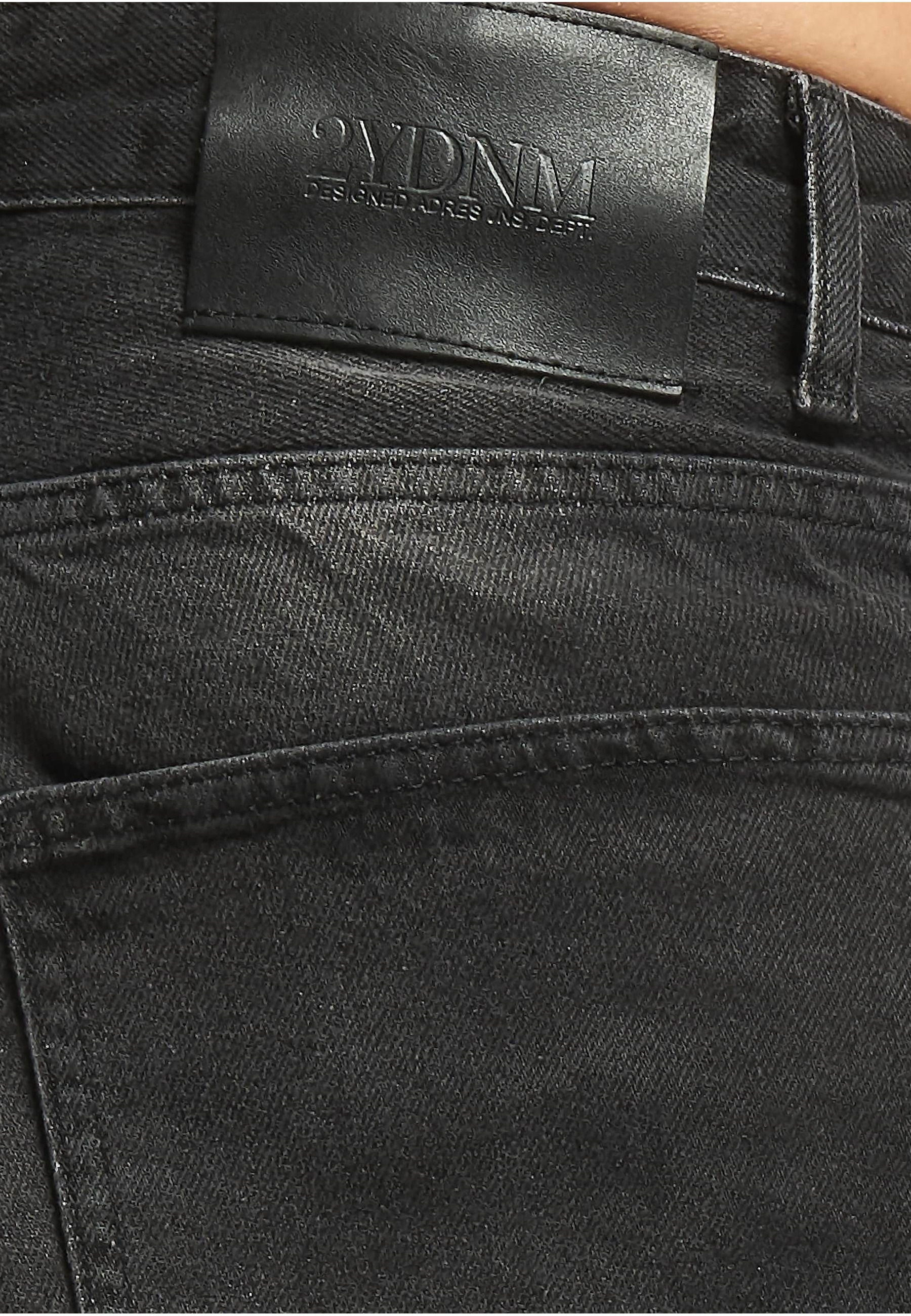 2Y Premium Stoffhose »2Y Premium Herren 2Y Basic Slim Fit Denim Shorts«