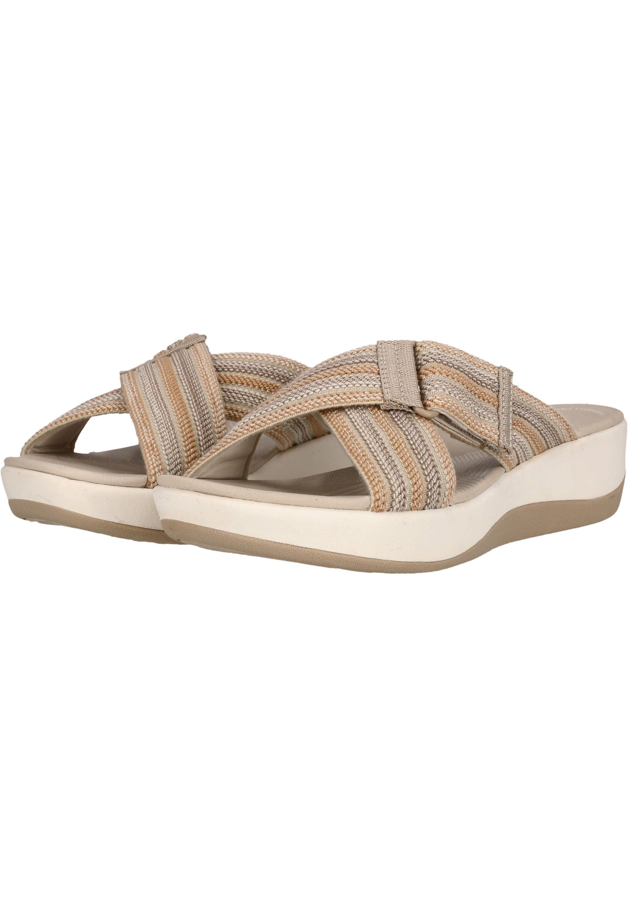 Clarks Sandale »Arla Wave«, mit komfortablem federndem Fußbett